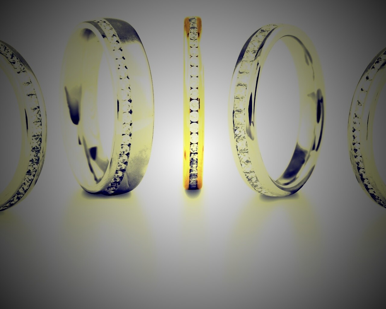 Кольца обои