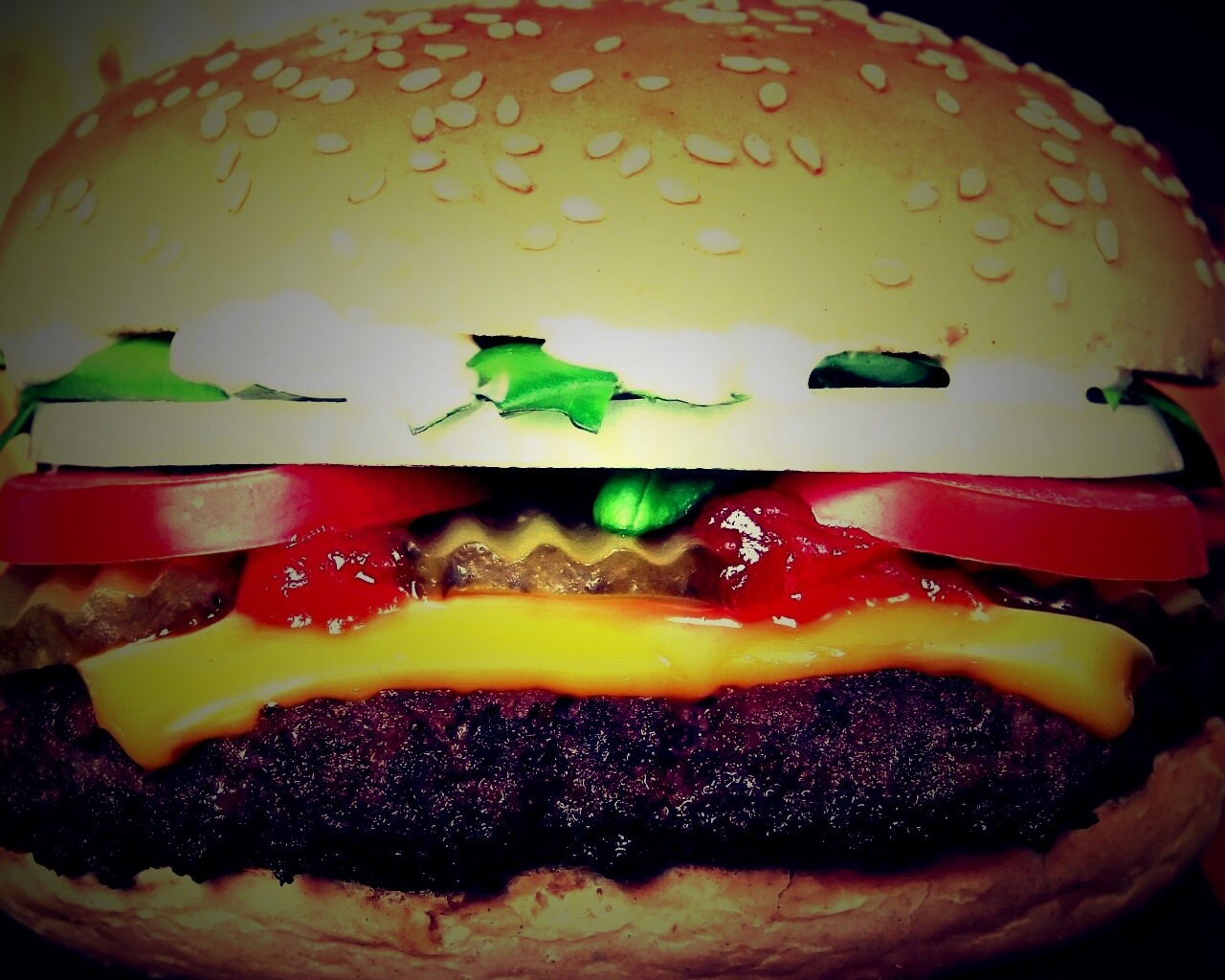 Чизбургер обои