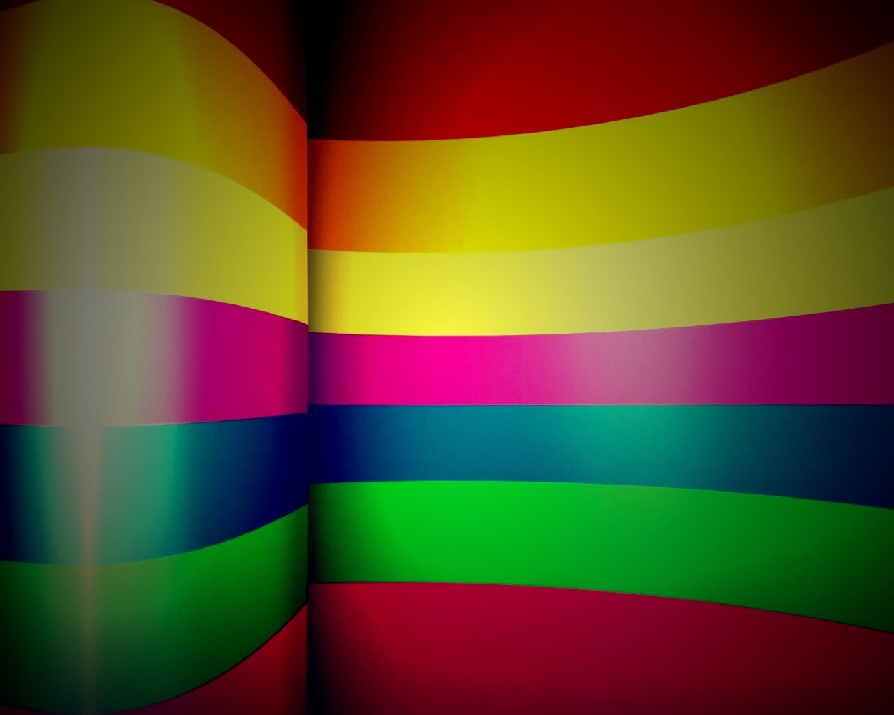 Радужные полосы обои