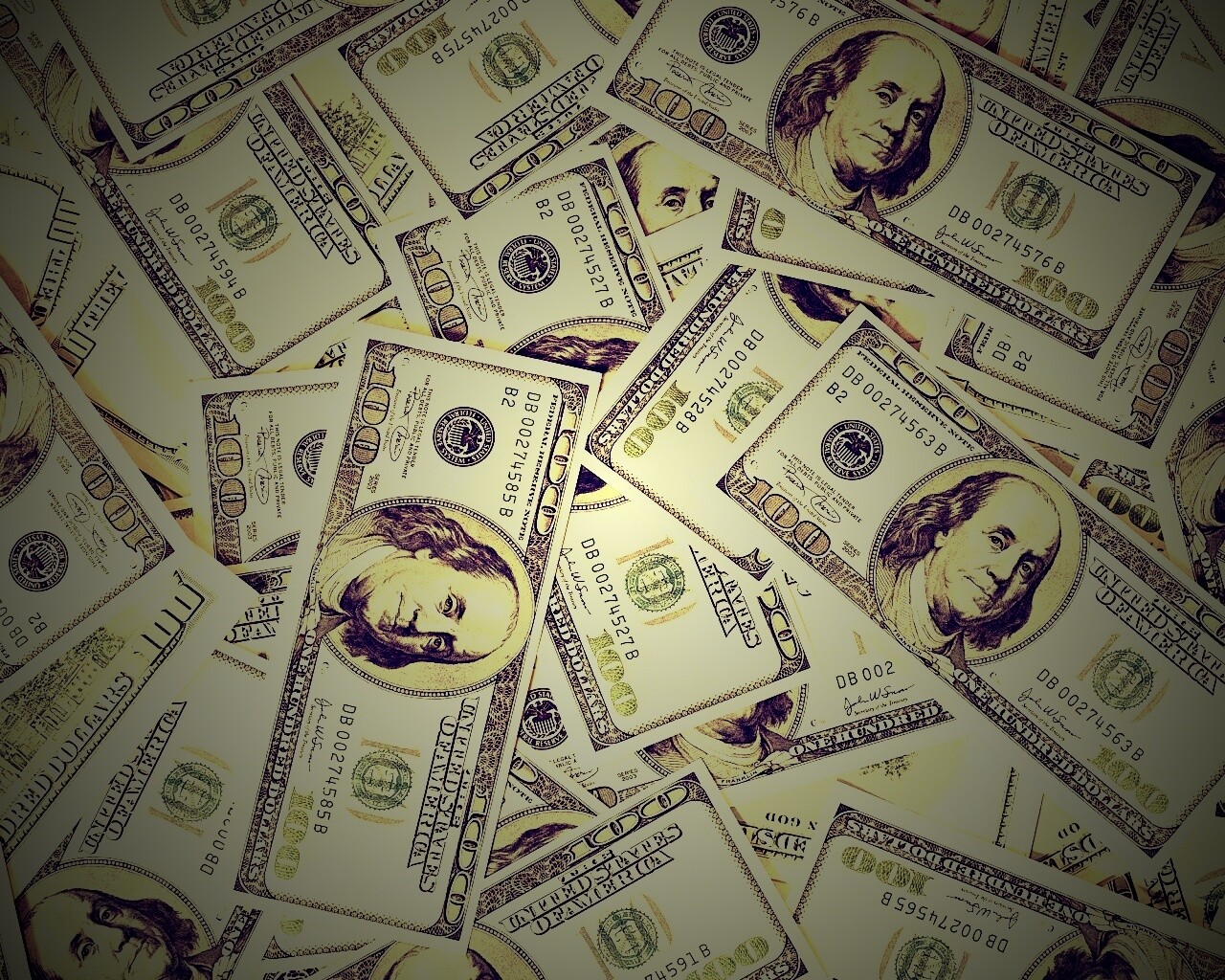 Доллары обои