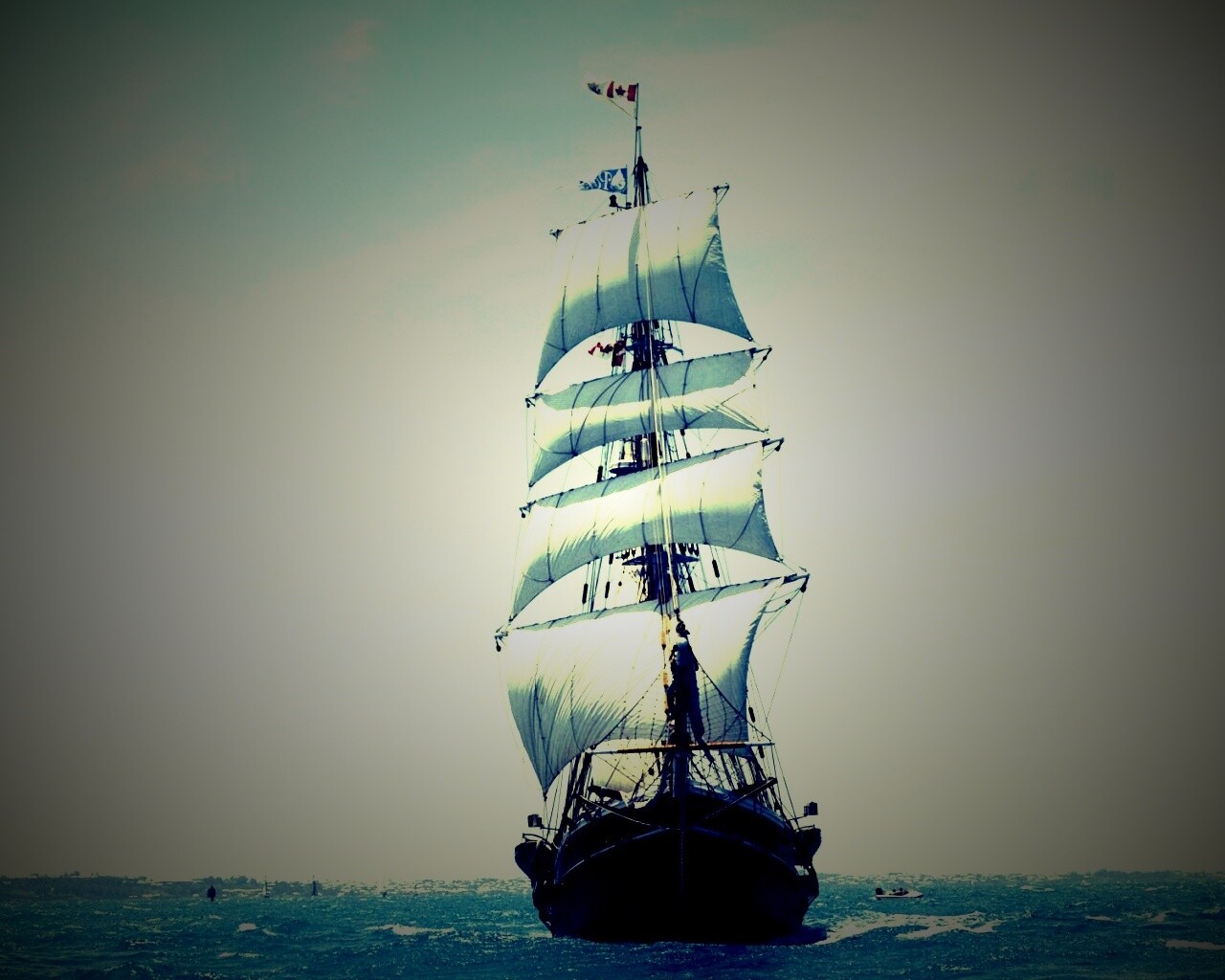 Парусник обои