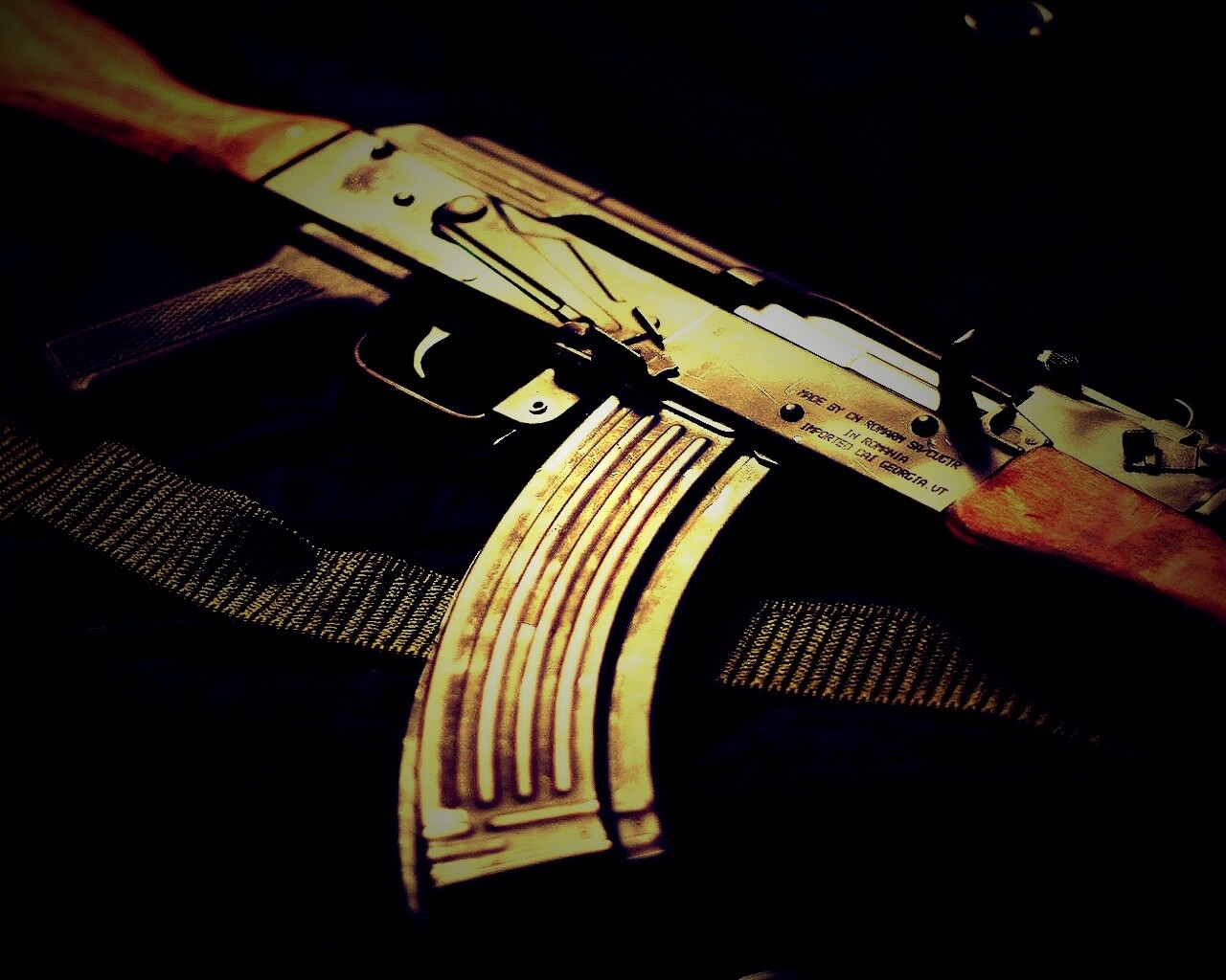 Автомат Калашникова обои