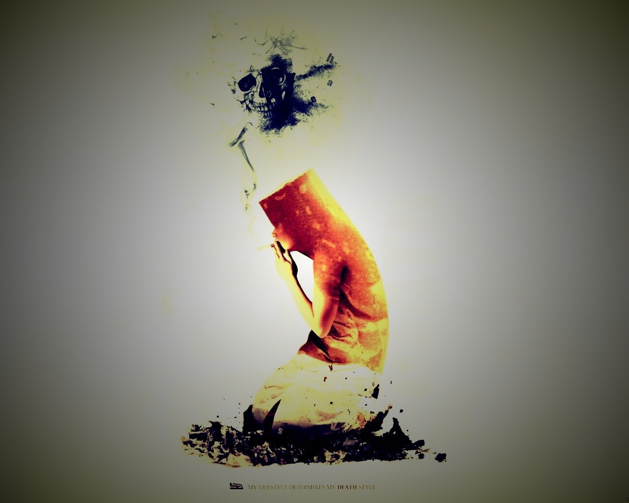 Твоя жизнь определяет твою смерть обои