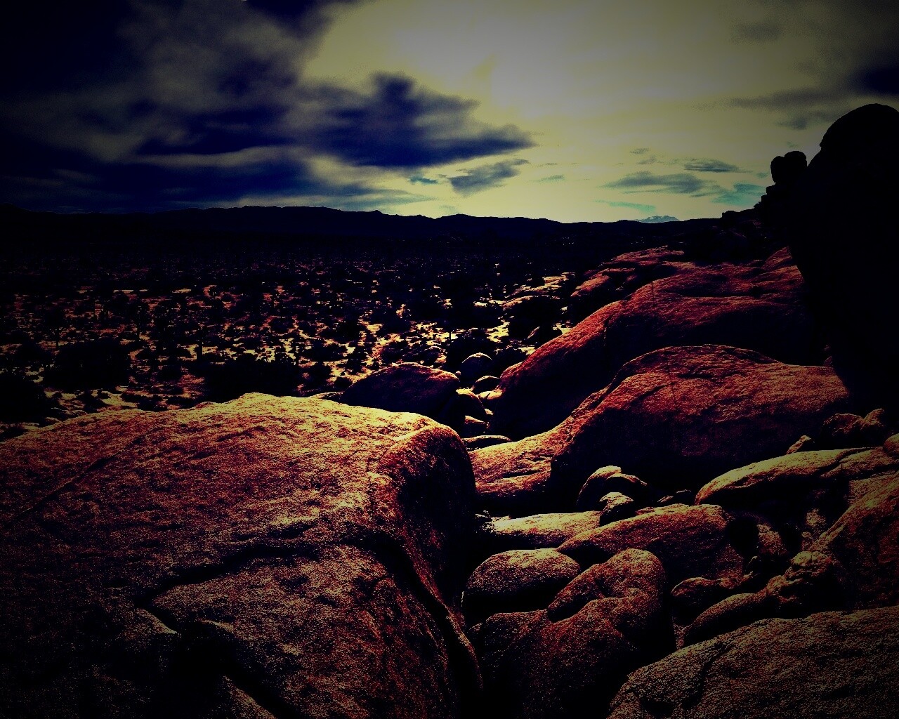 Пустыня Мохаве обои