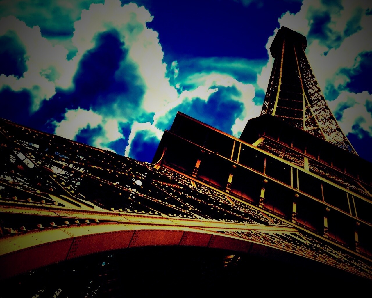 Эйфелева башня обои