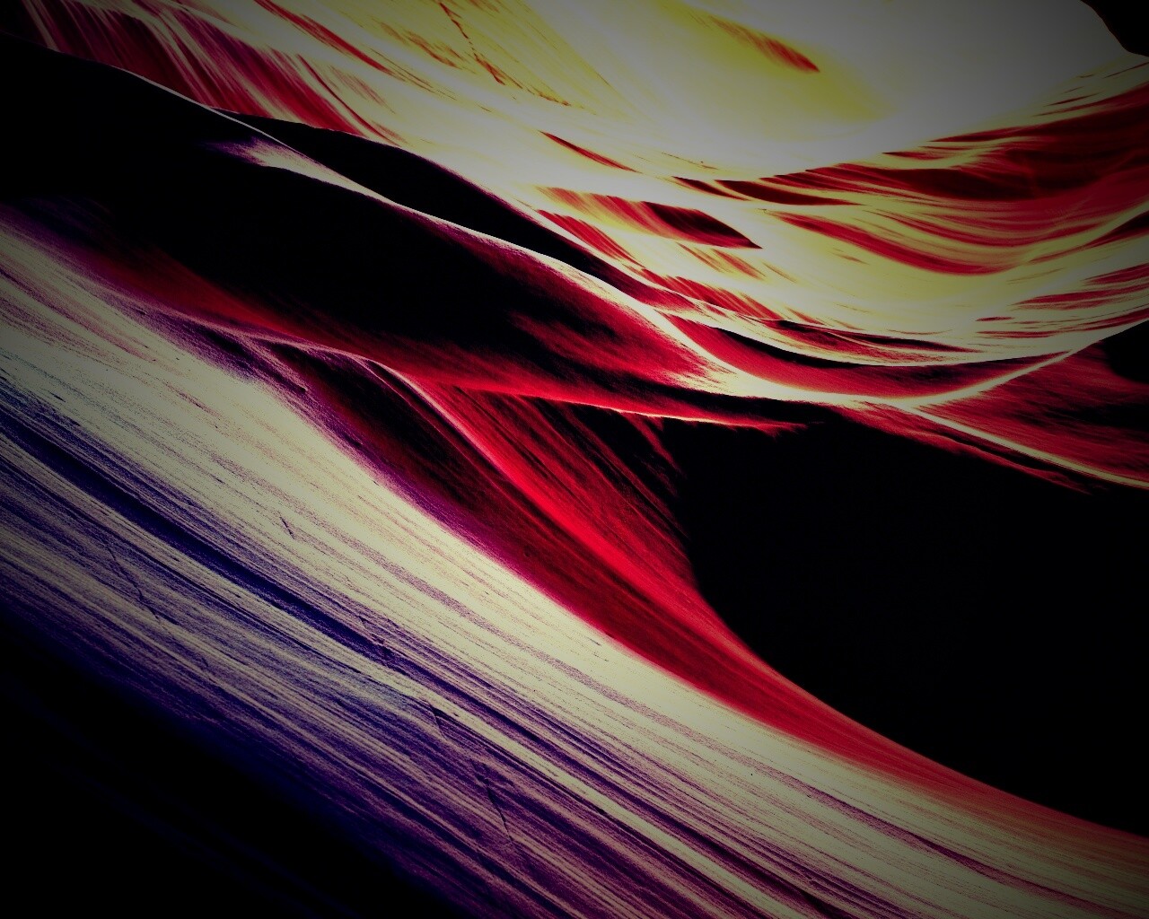 Живописная пещера обои