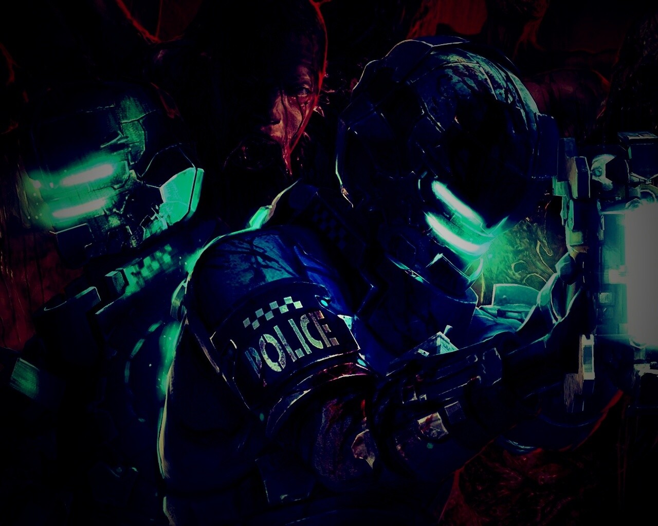 Dead Space полиция обои