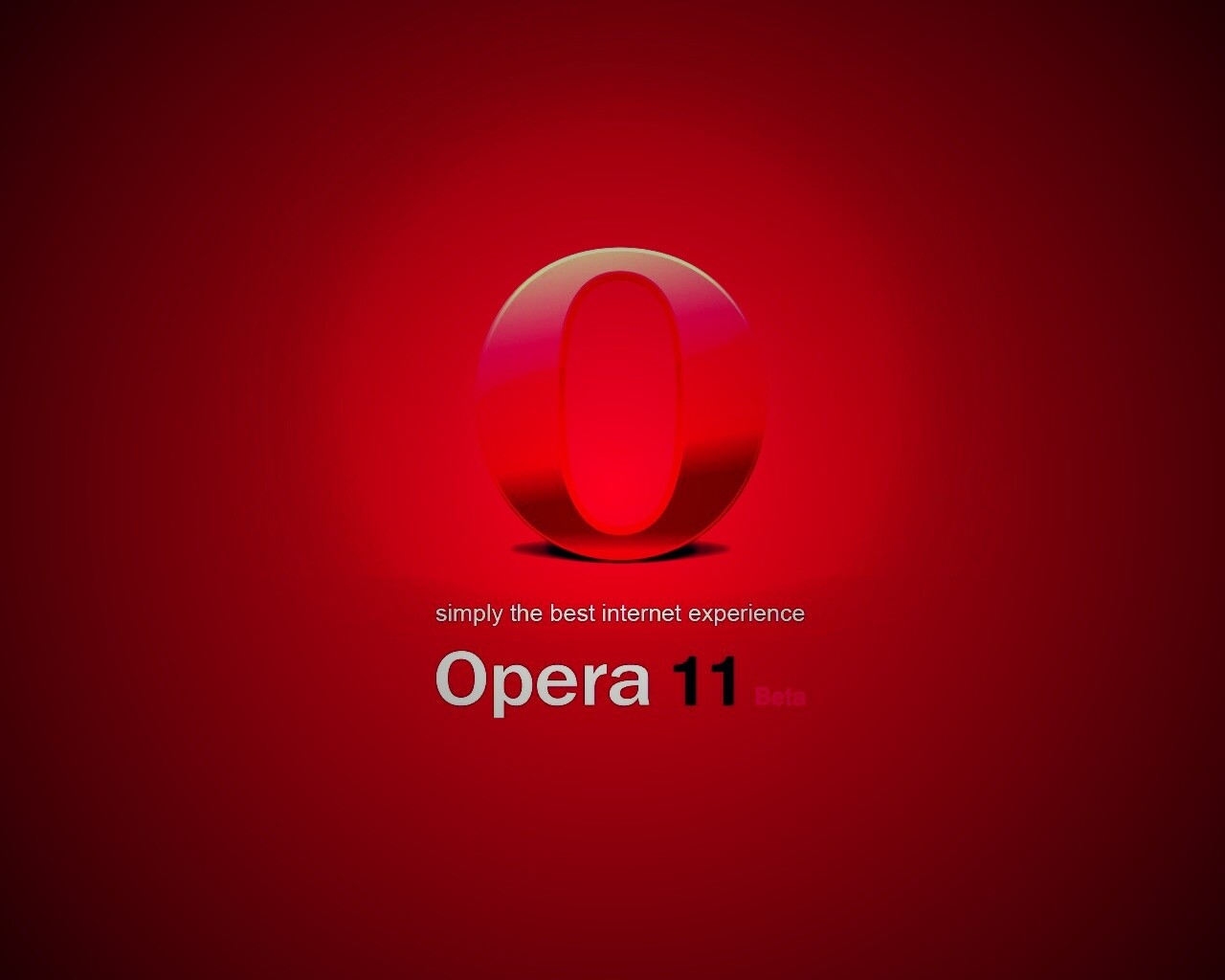 Opera 11 обои