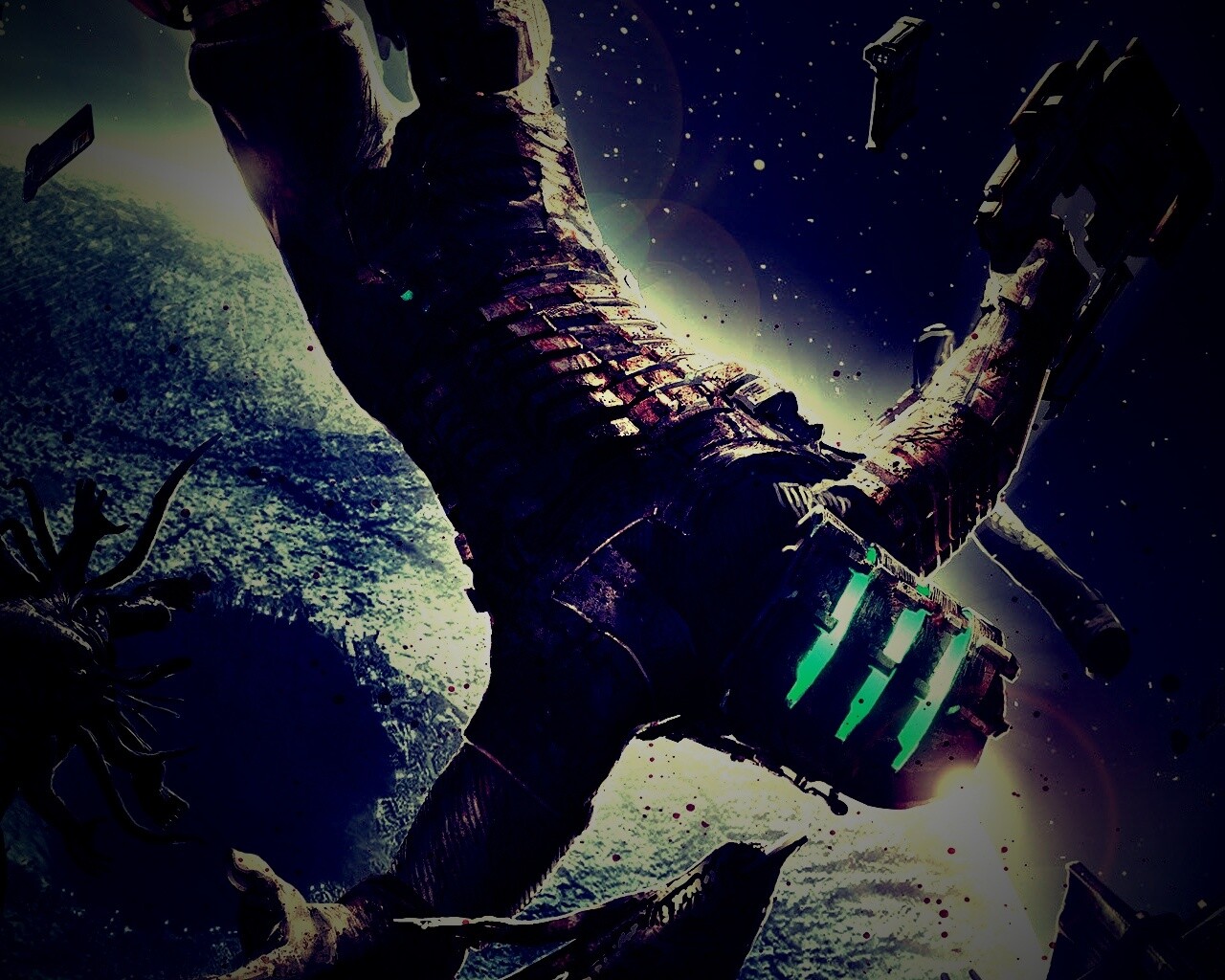 Айзек в космосе обои