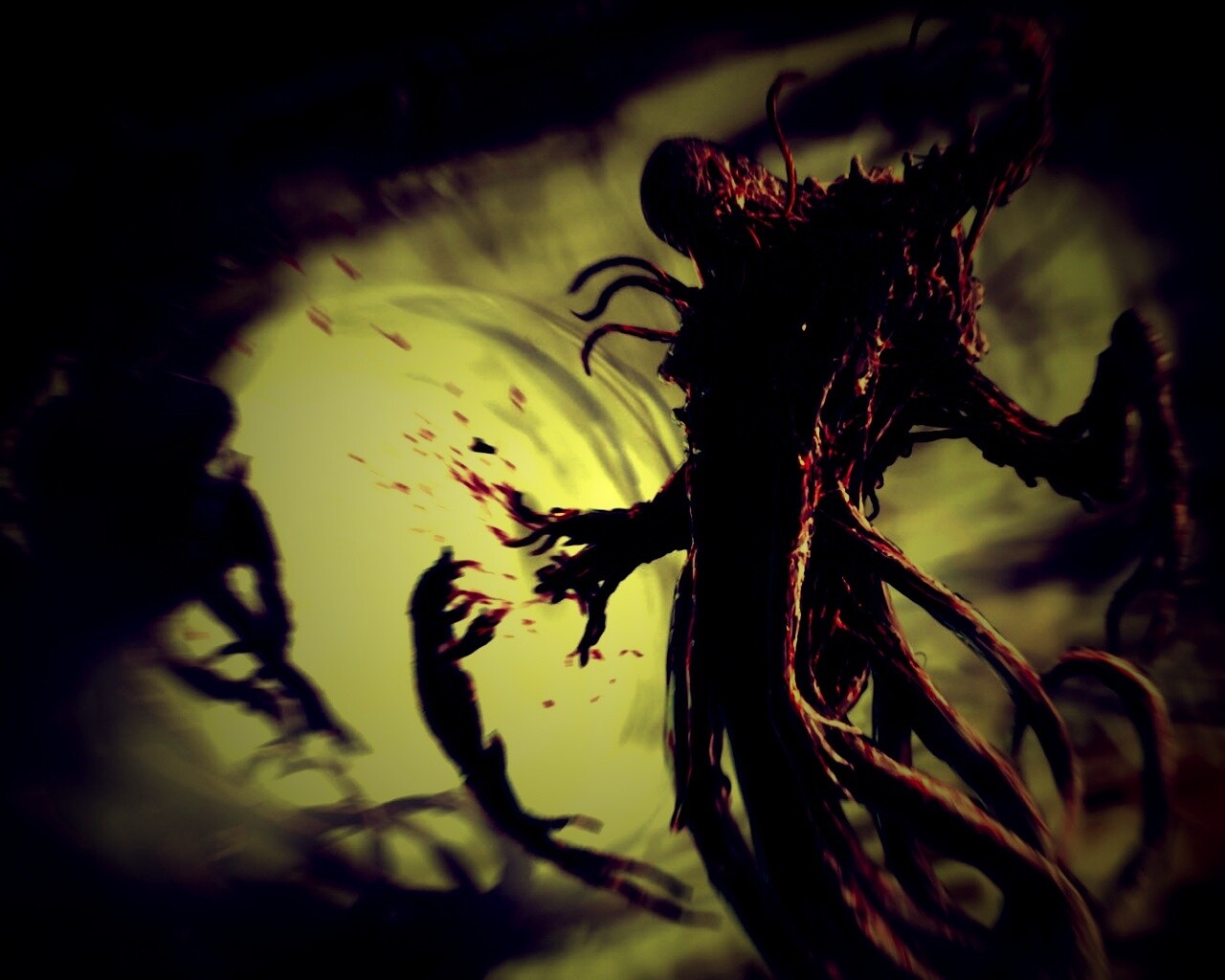 Монстр из Dead Space обои