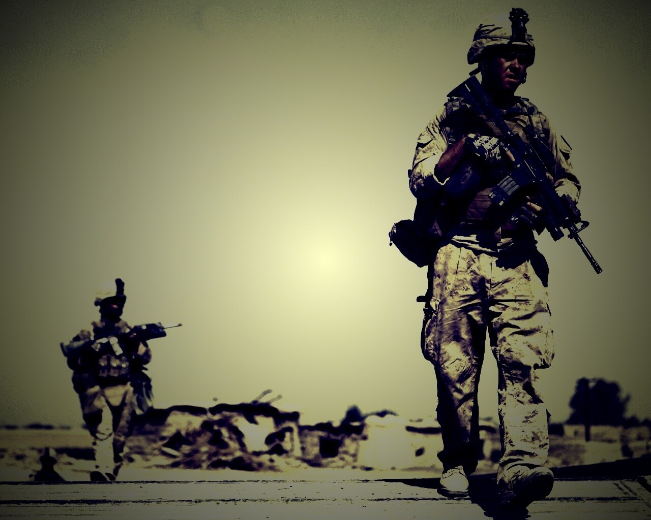 Солдаты обои