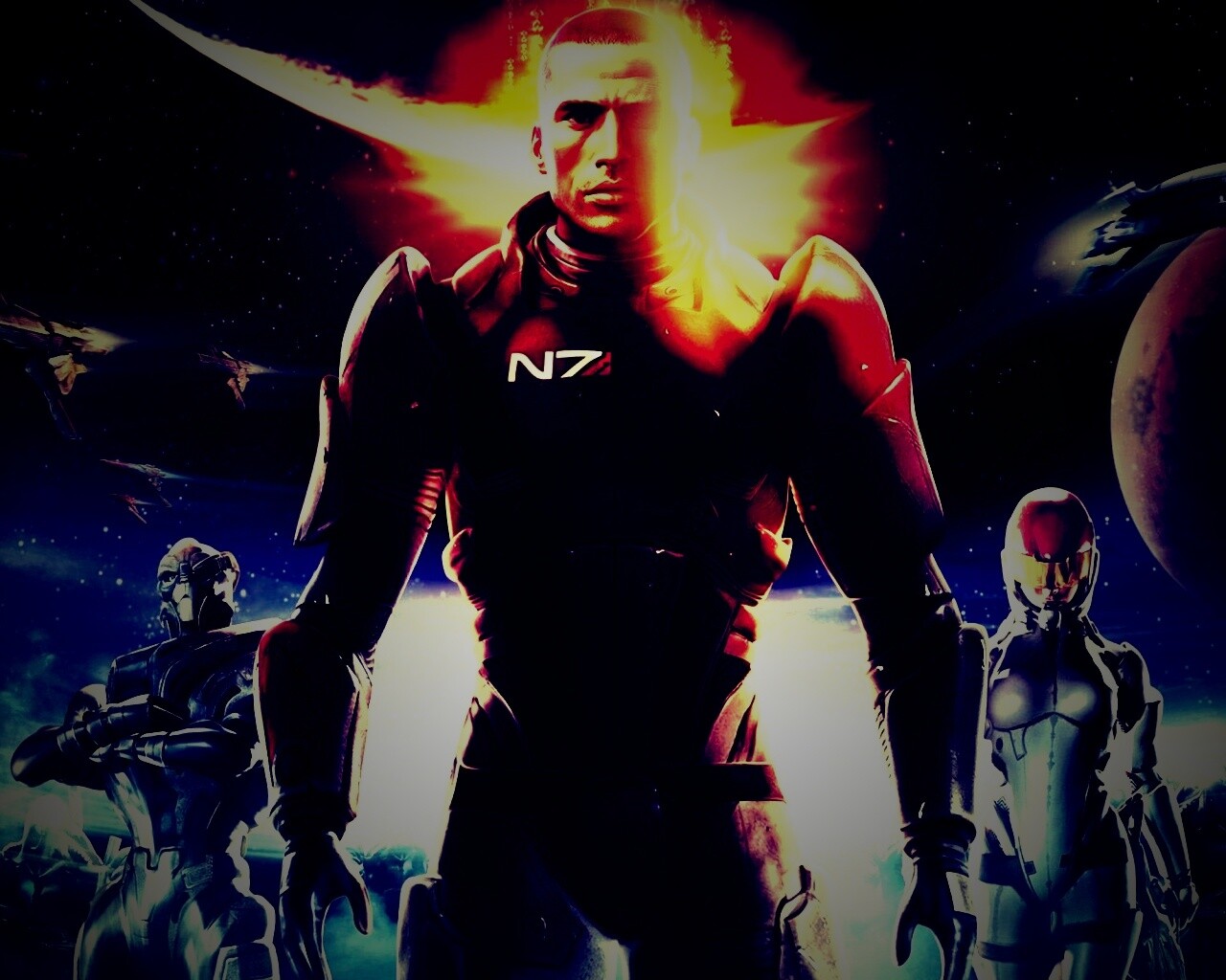 Mass Effect 1 обои
