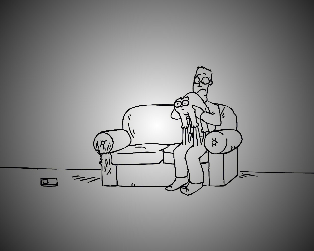 Кот Саймона обои