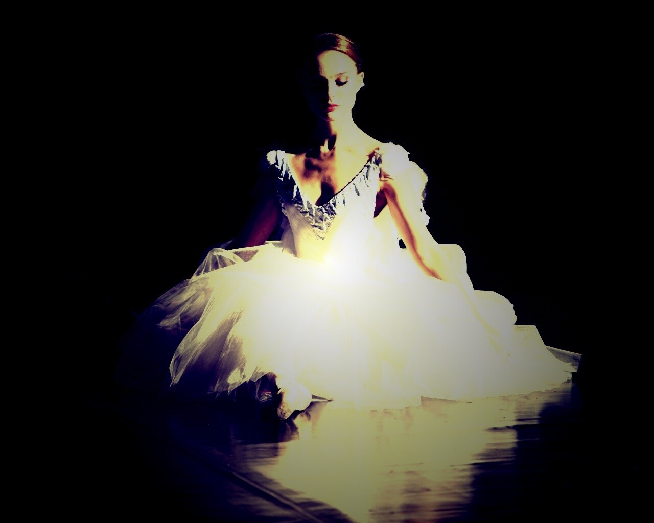 Черный лебедь обои