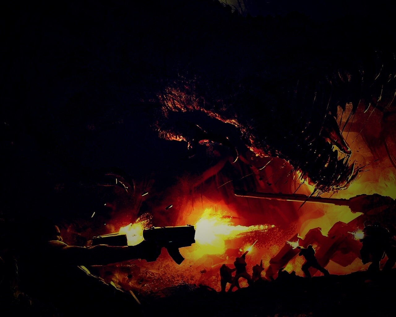 Динозавр обои