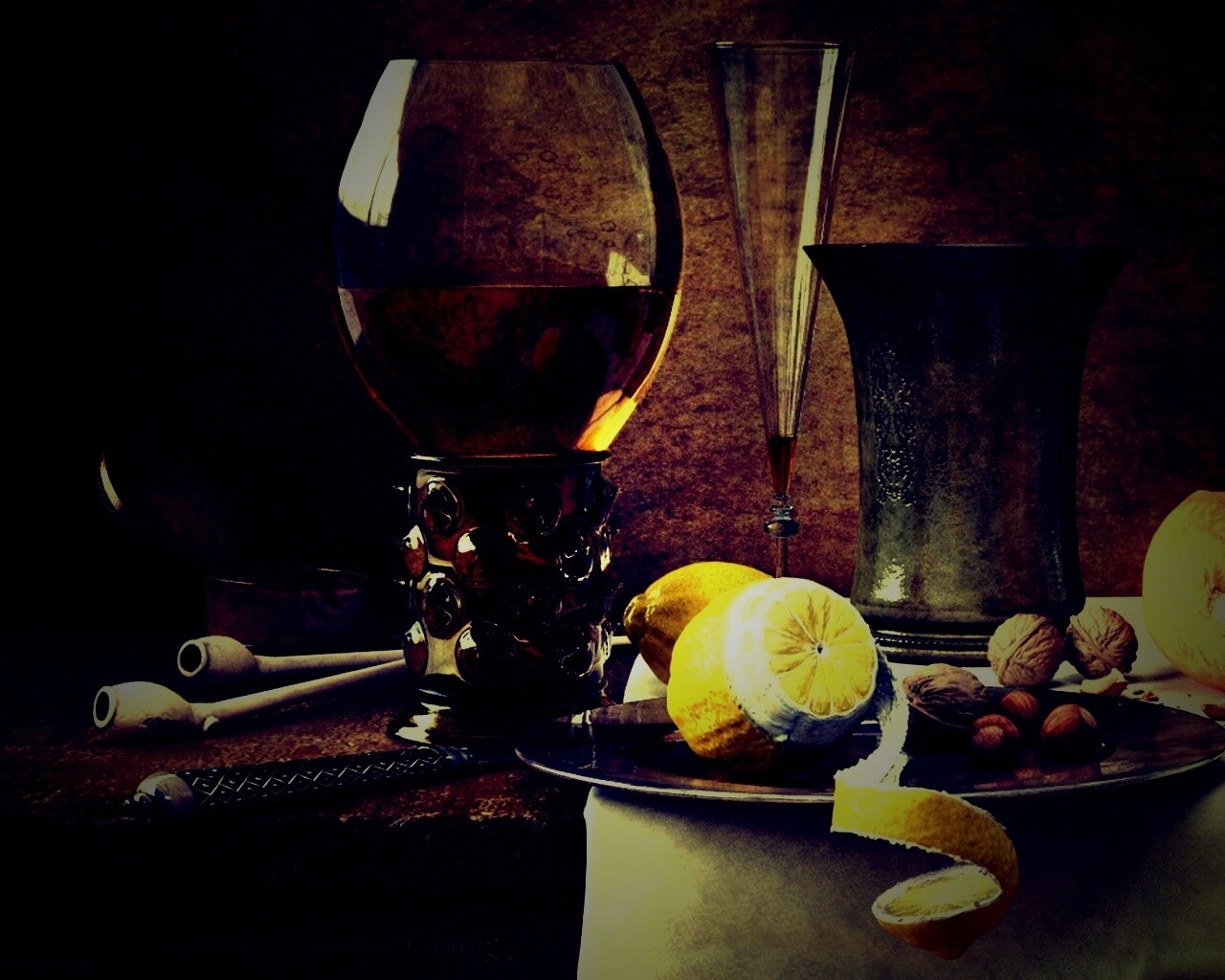 Натюрморт обои