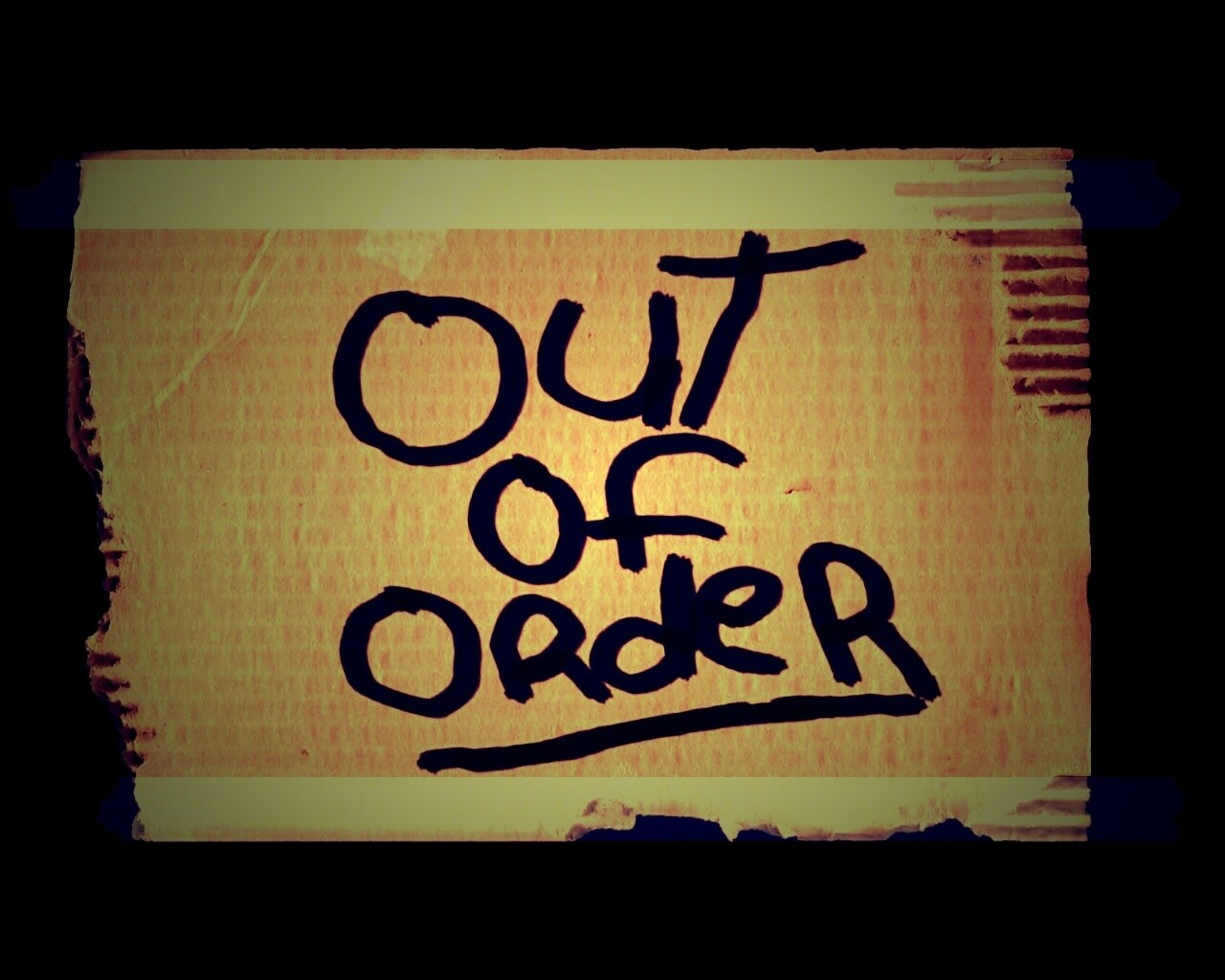 Вышел из строя обои