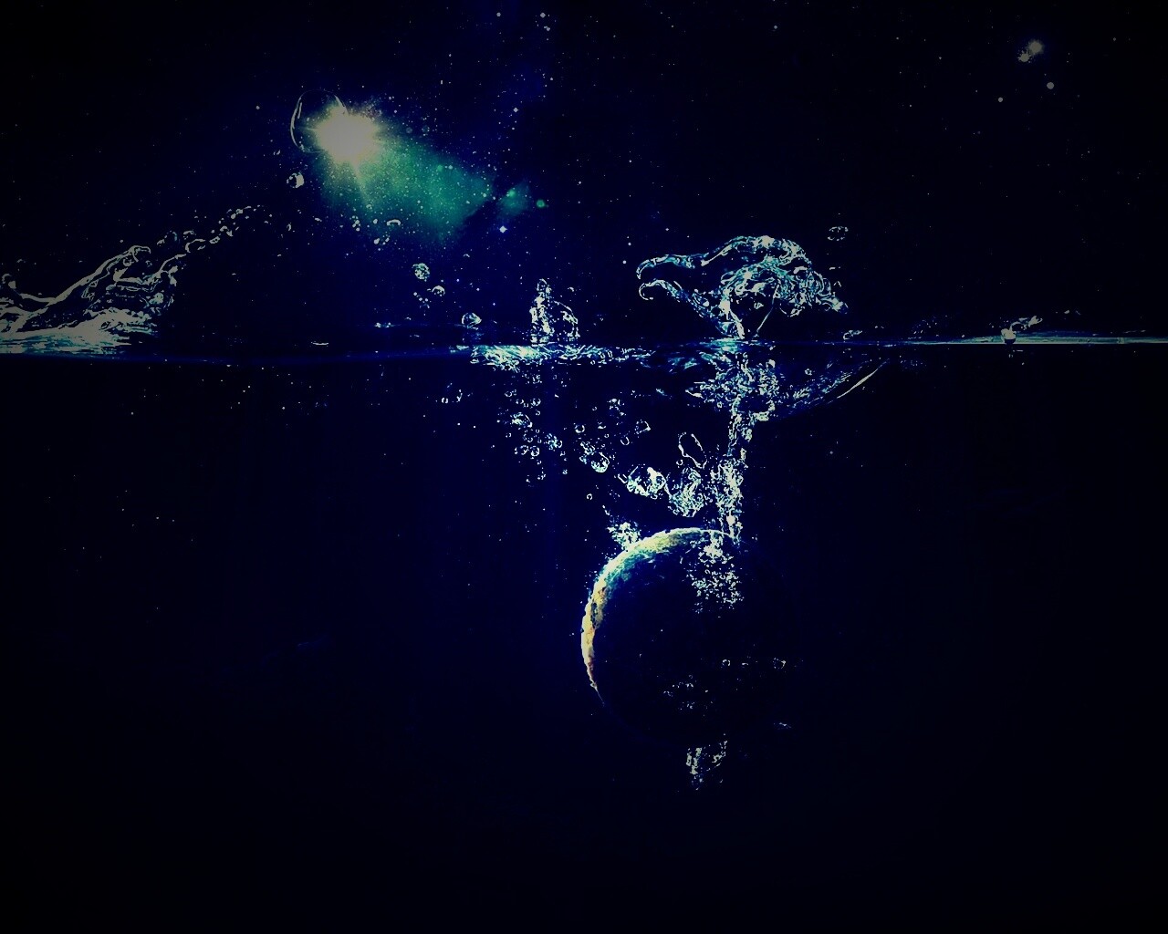 Падение земли обои