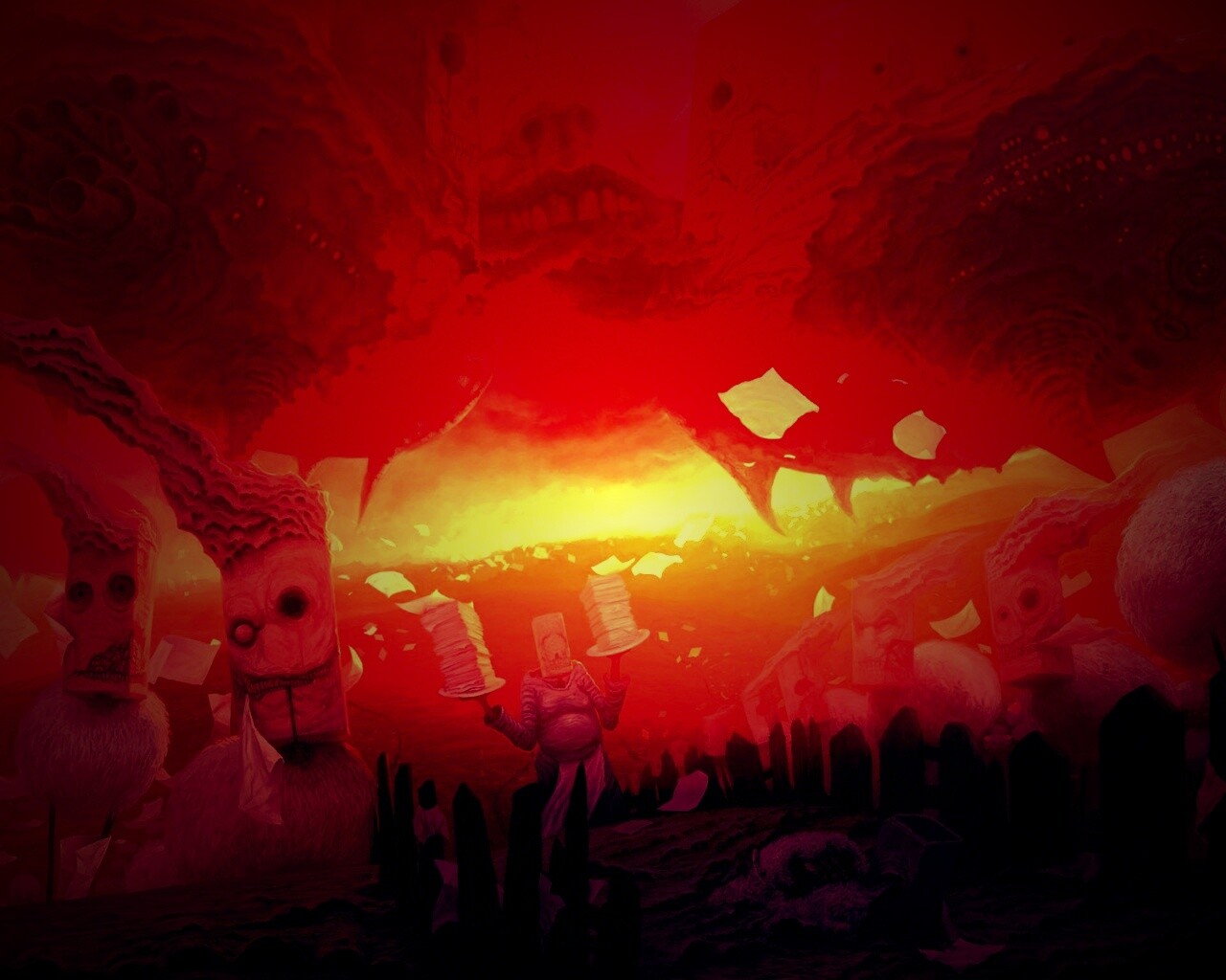 Ночной кошмар обои