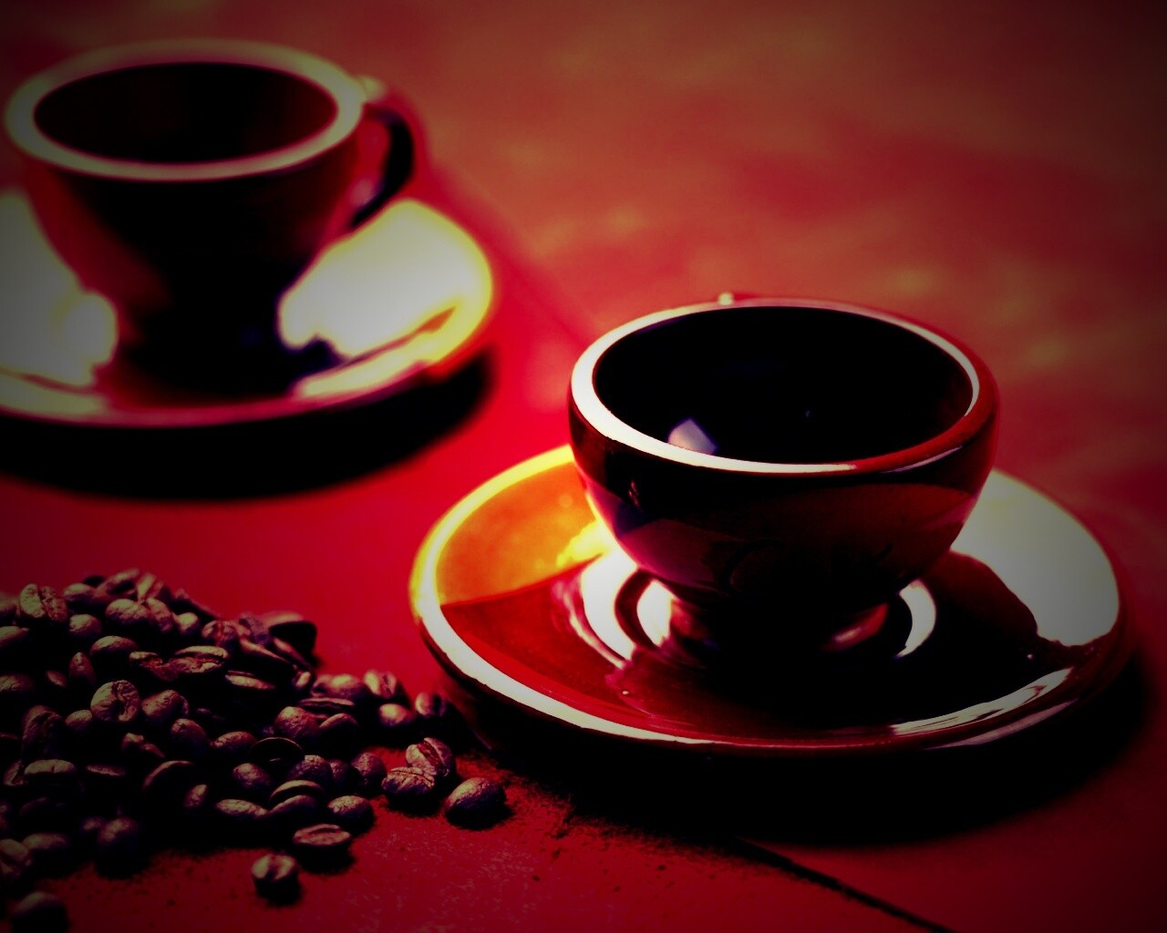 Кофейные чашки обои