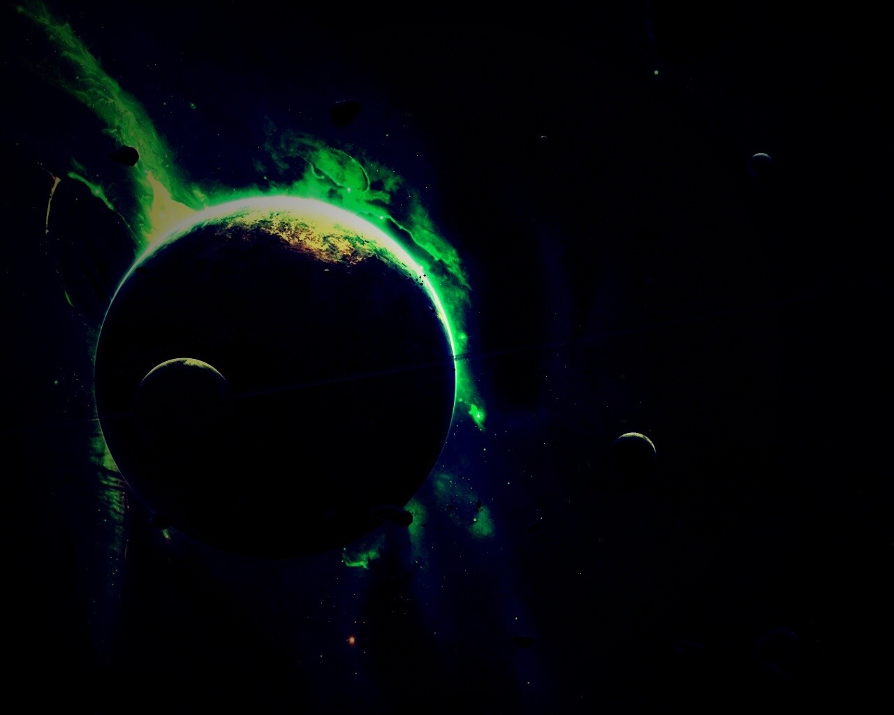 Неизвестная планета обои