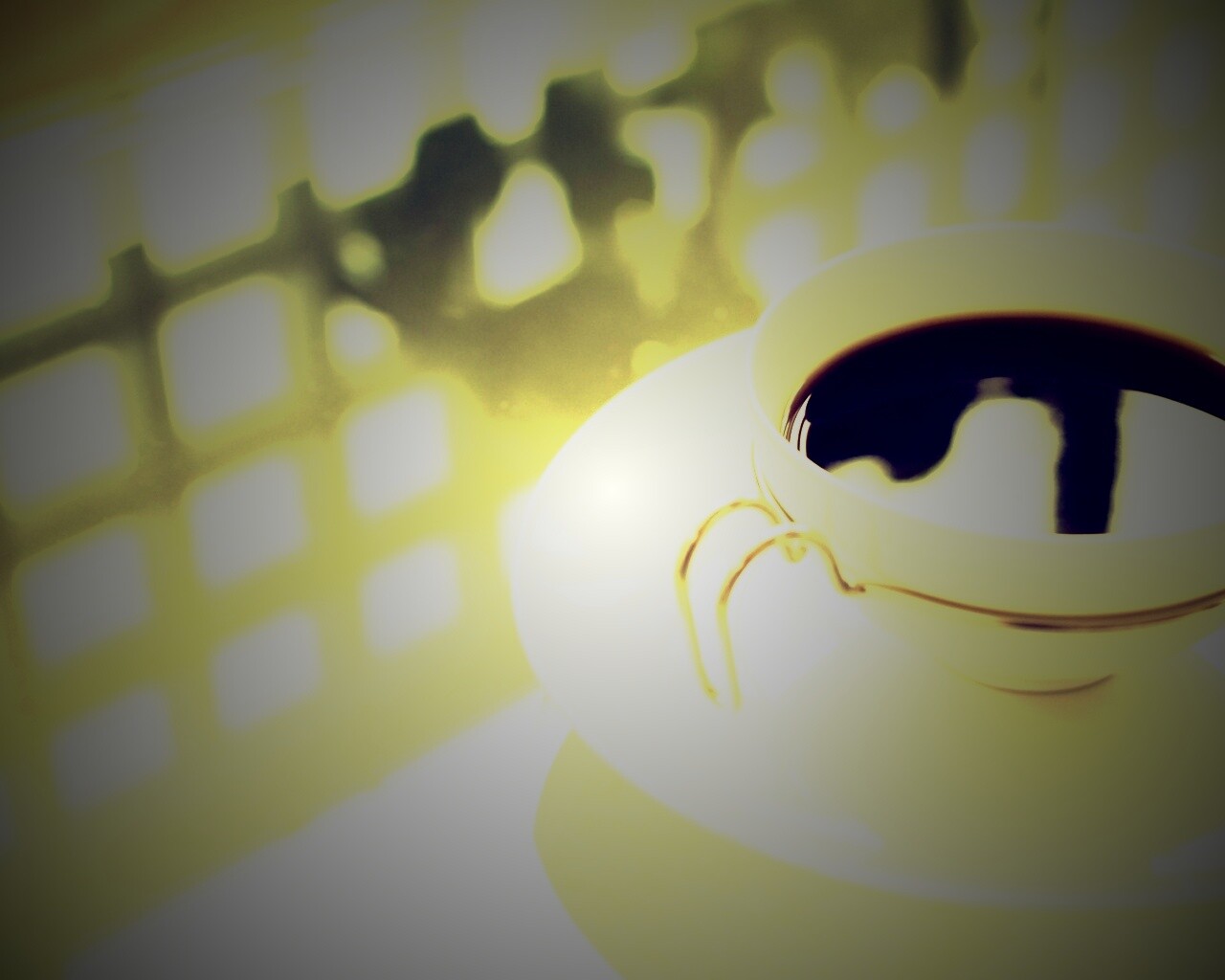 Чашка кофе обои