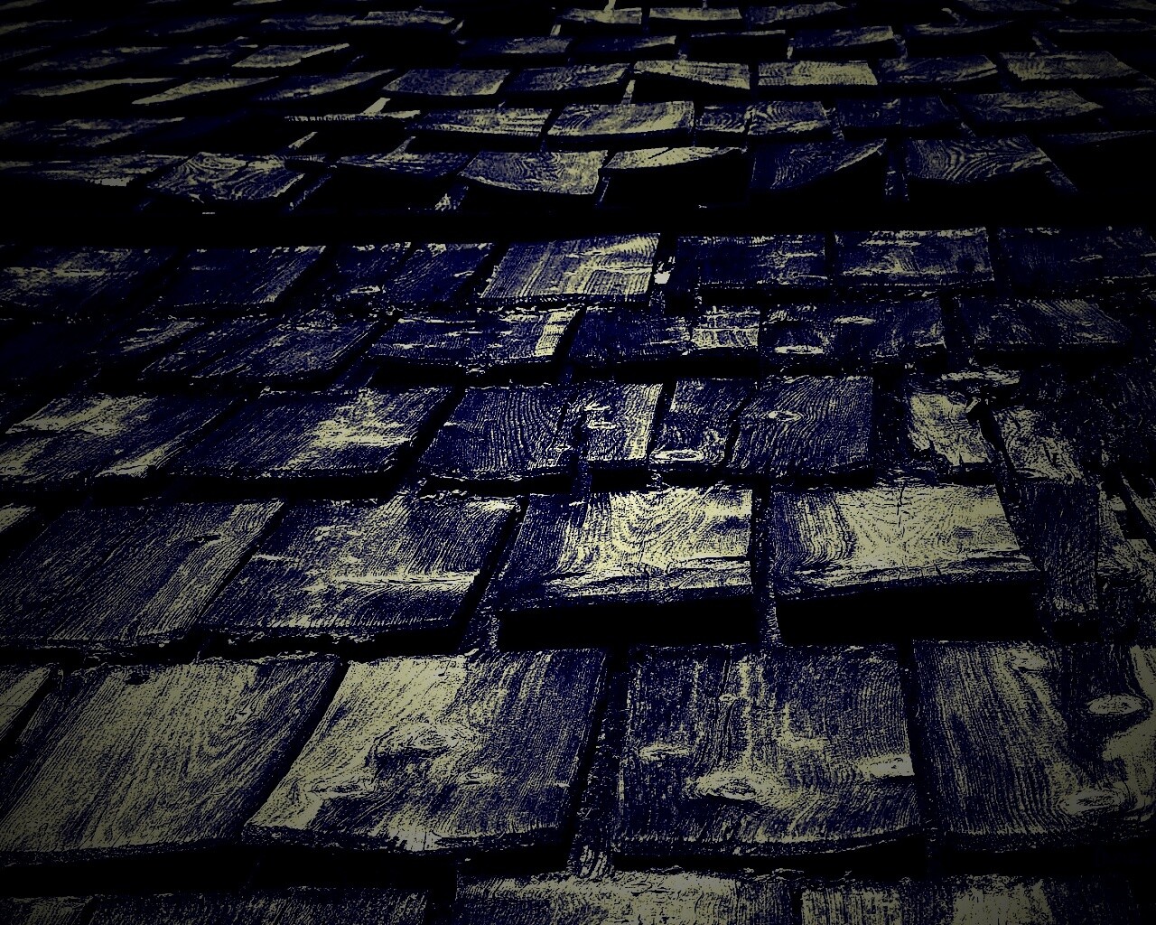 Деревянная крыша обои