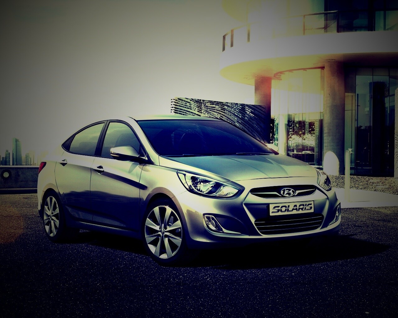 Фото Хендай Солярис обои