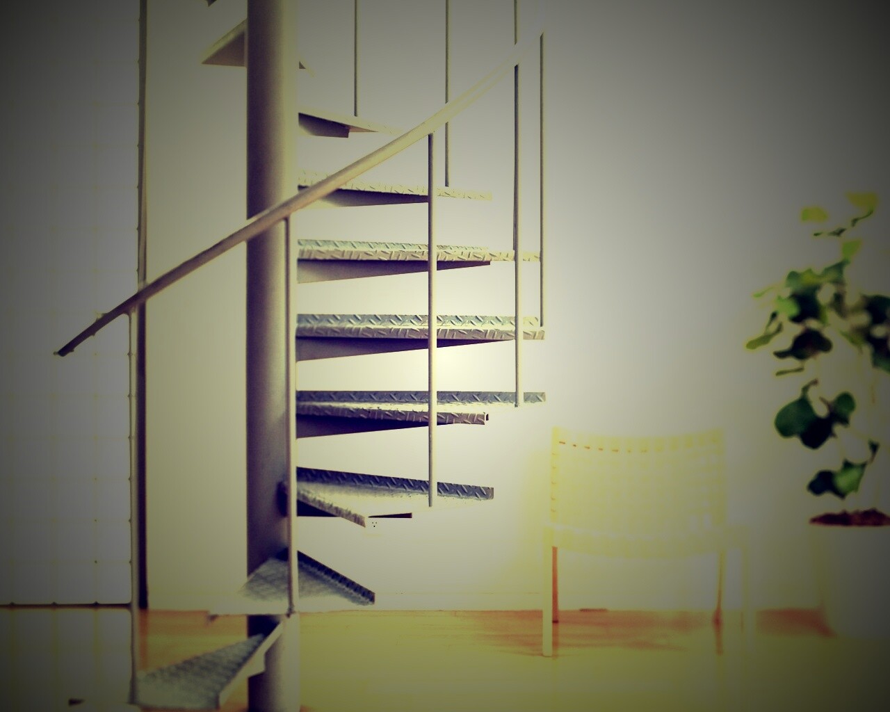 Лестница вверх обои