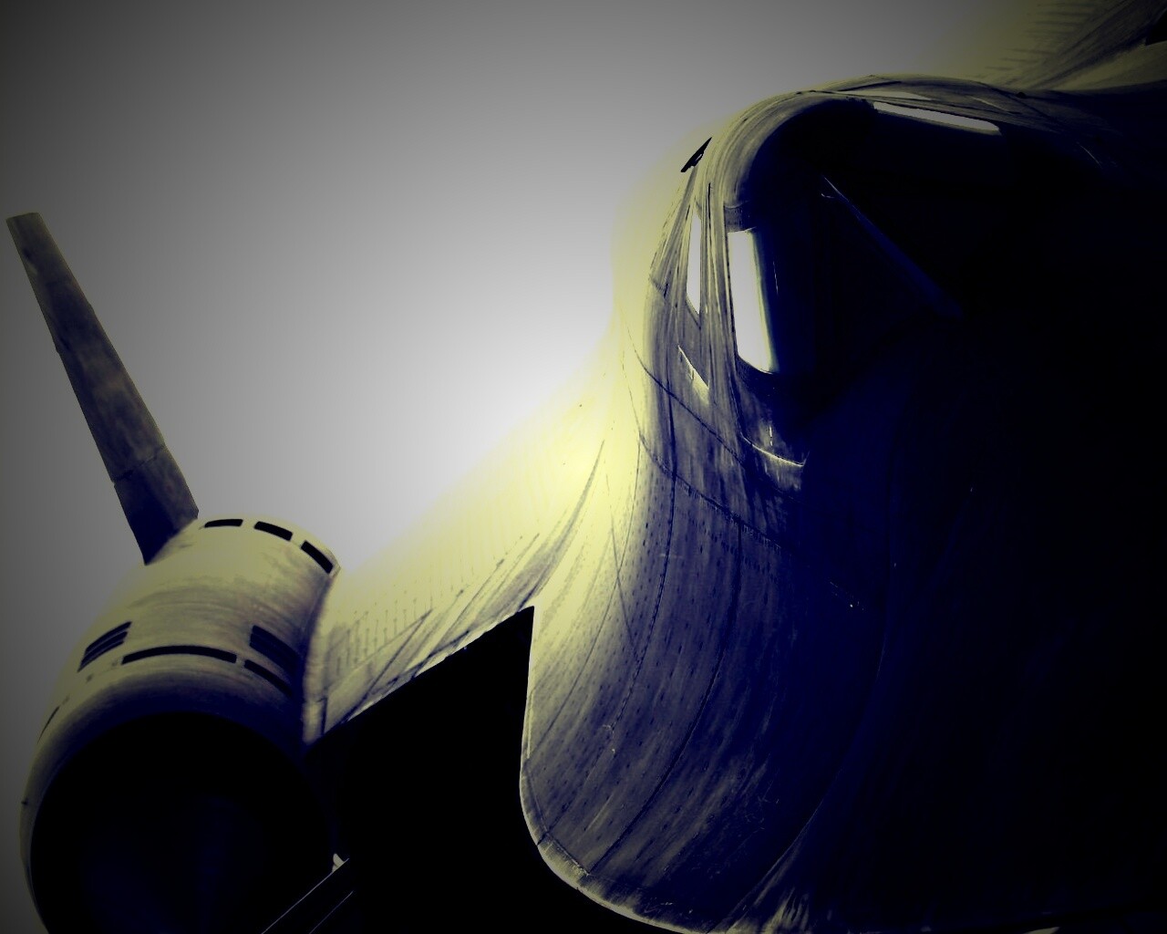 Самолет SR-71 BlackBird обои