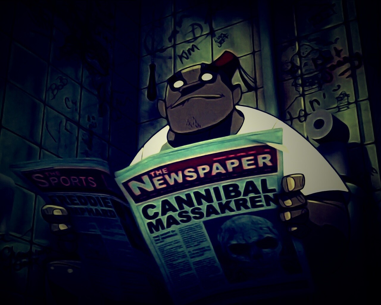 Рассел Хоббс из Gorillaz обои