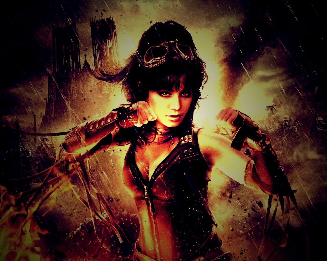 Blondie из фильма "Запрещенный прием" обои