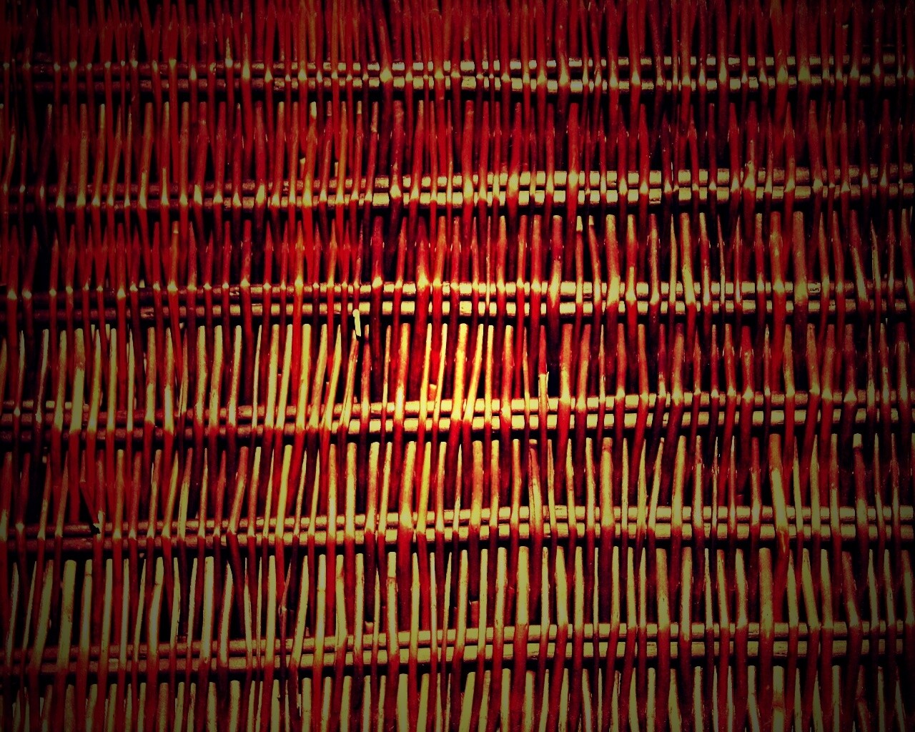 Плетёный забор обои