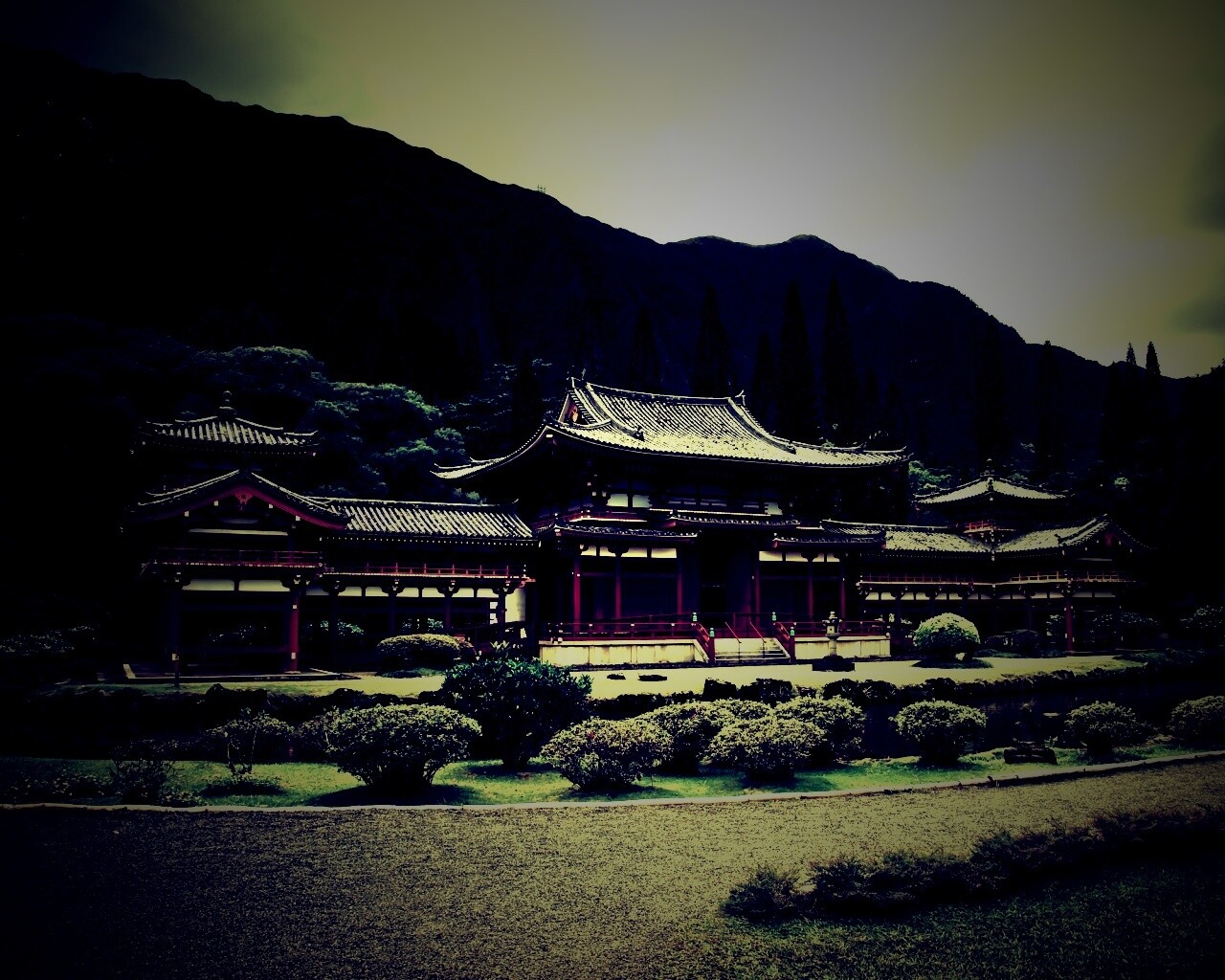 Буддийский храм обои