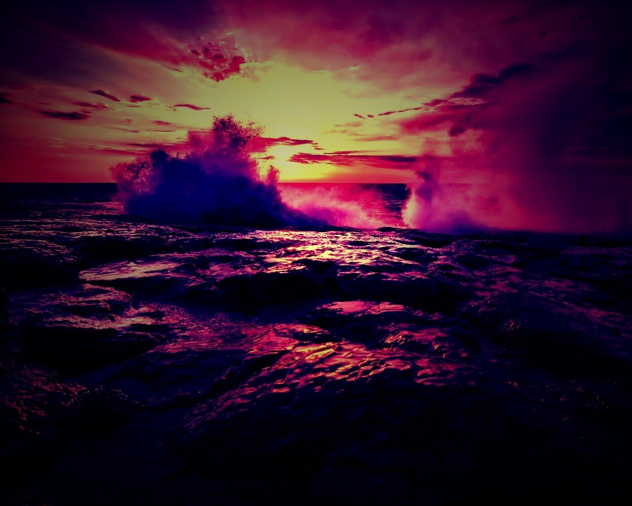 Потрясающие волны обои