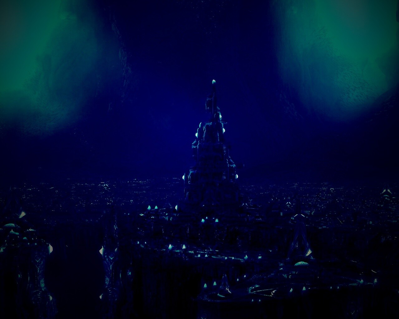 Подземный город обои