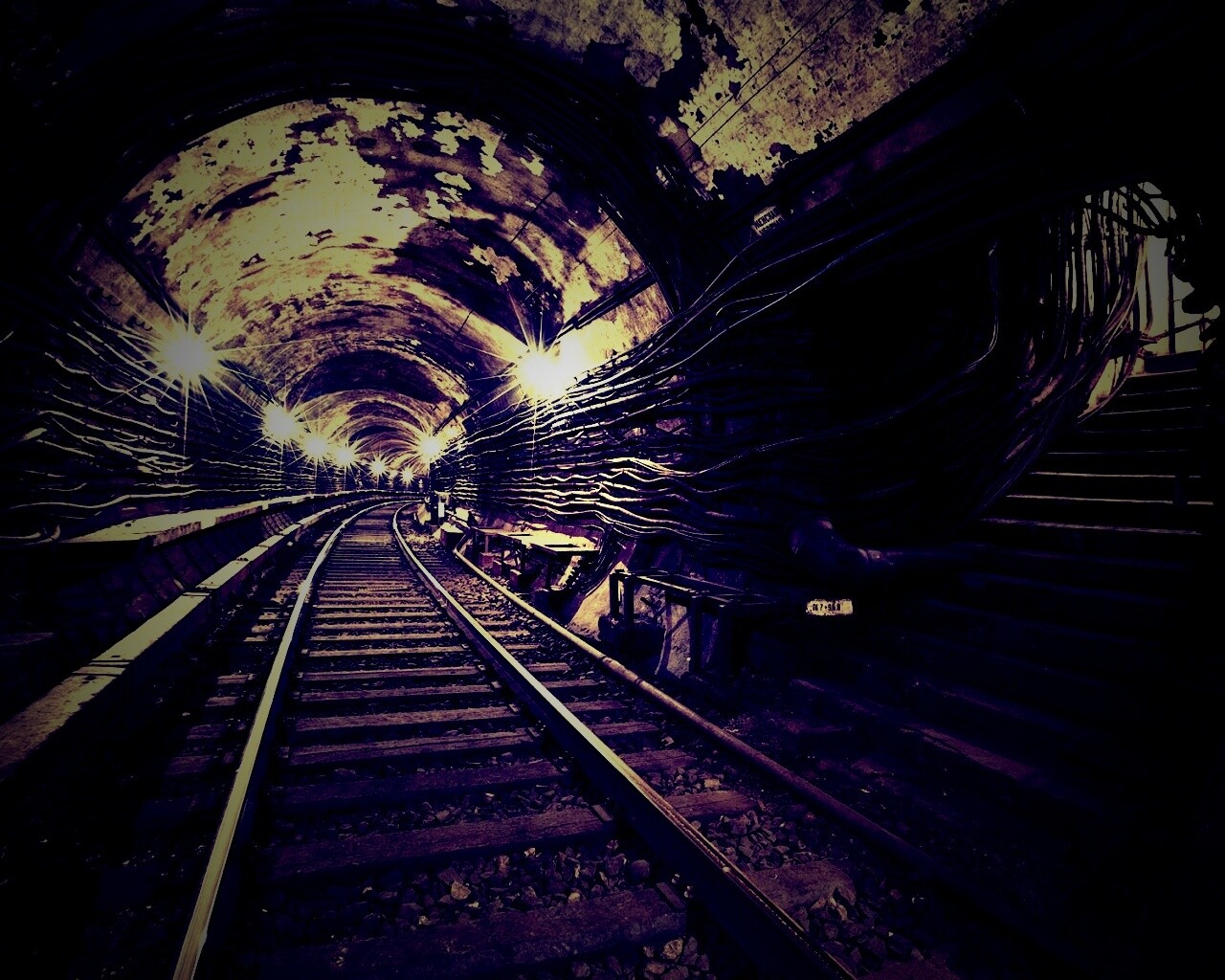 Подземка обои