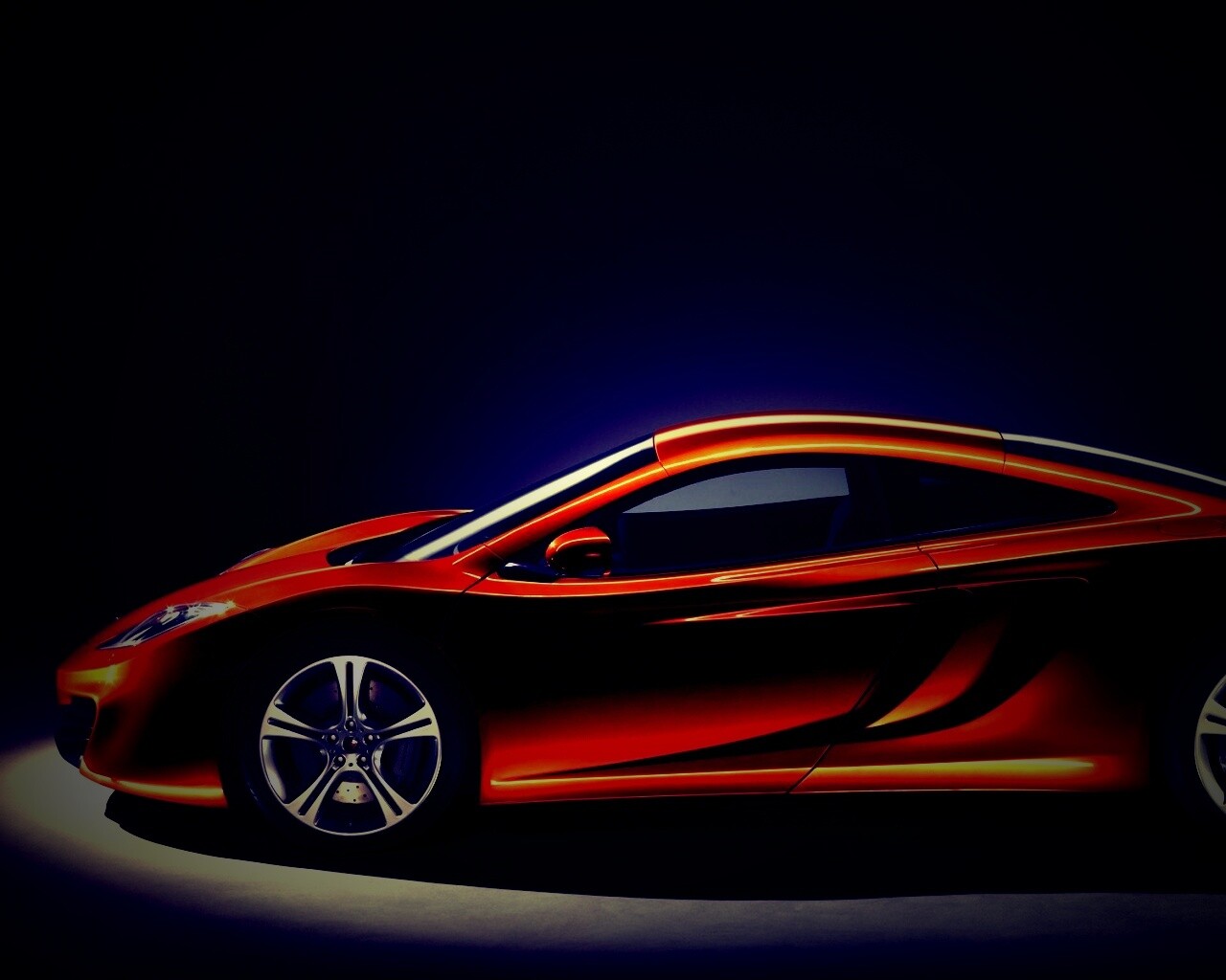 Mclaren в профиль обои