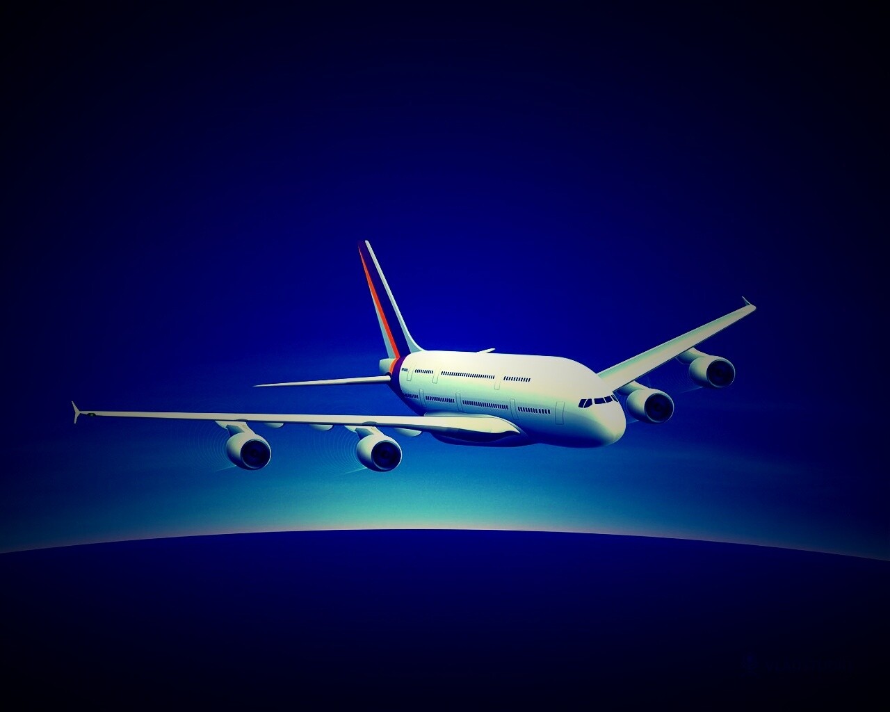 Аэробус А380 обои