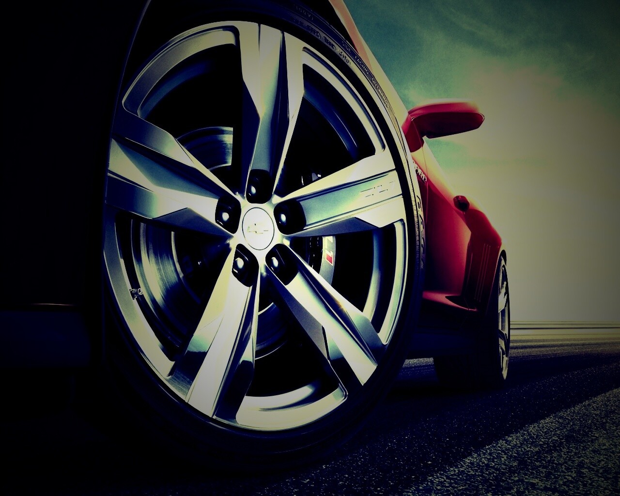 Колесо Шевроле Камаро обои