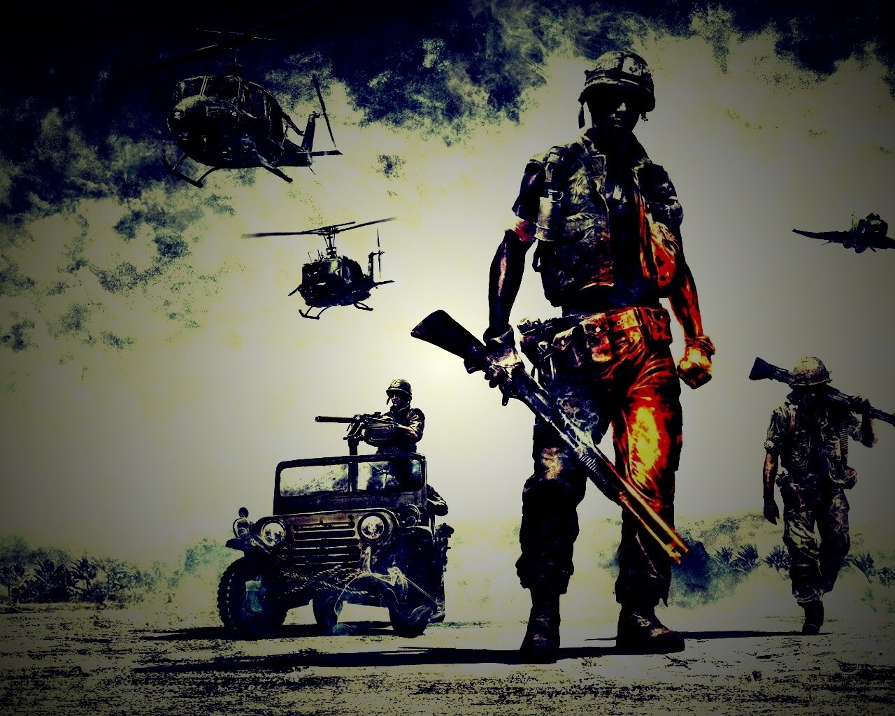 Battlefield Bad Company 2 Vietnam обои