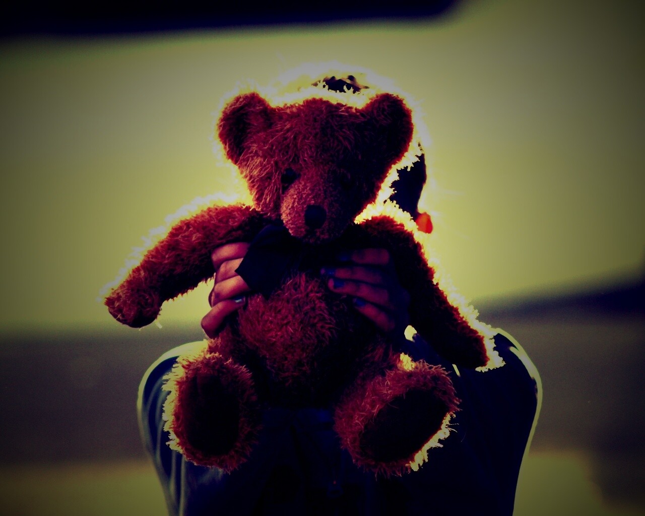 Плюшевый мишка обои