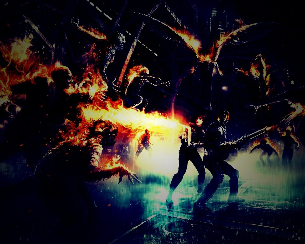 Игровой фанарт обои