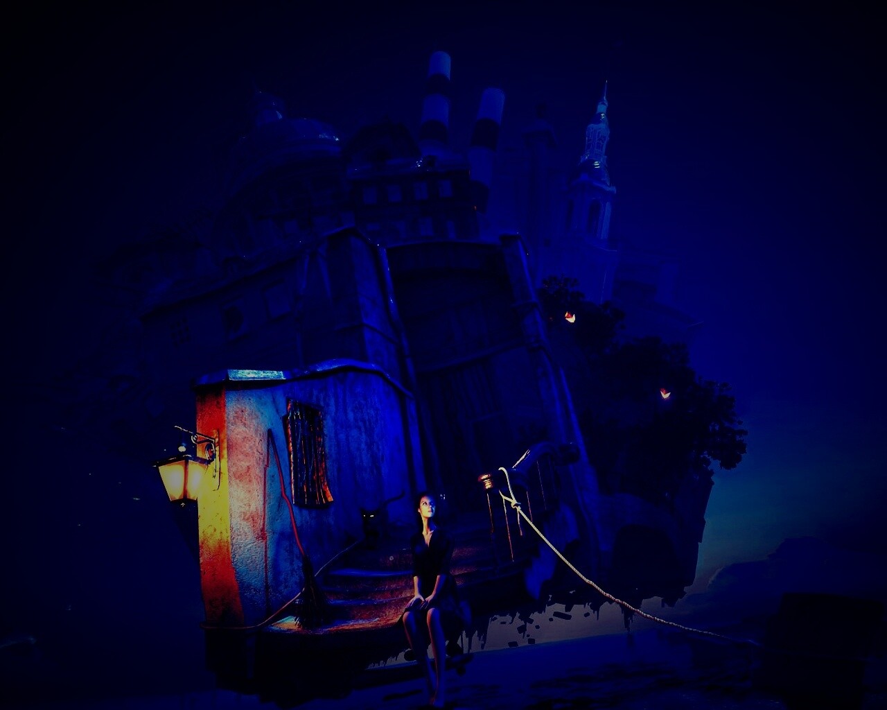 Мрачный Питер обои