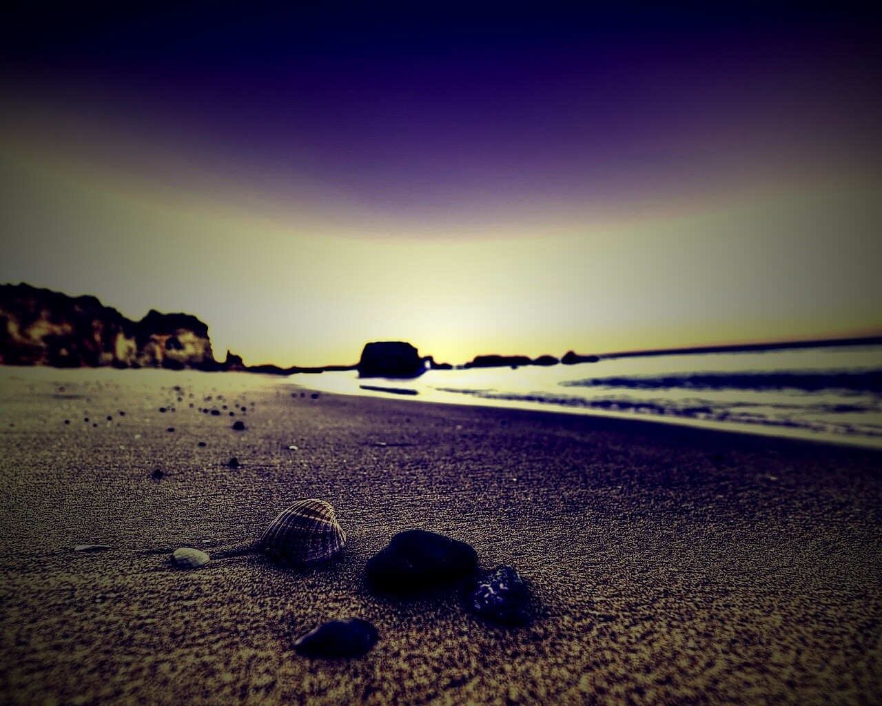 Океанский берег обои