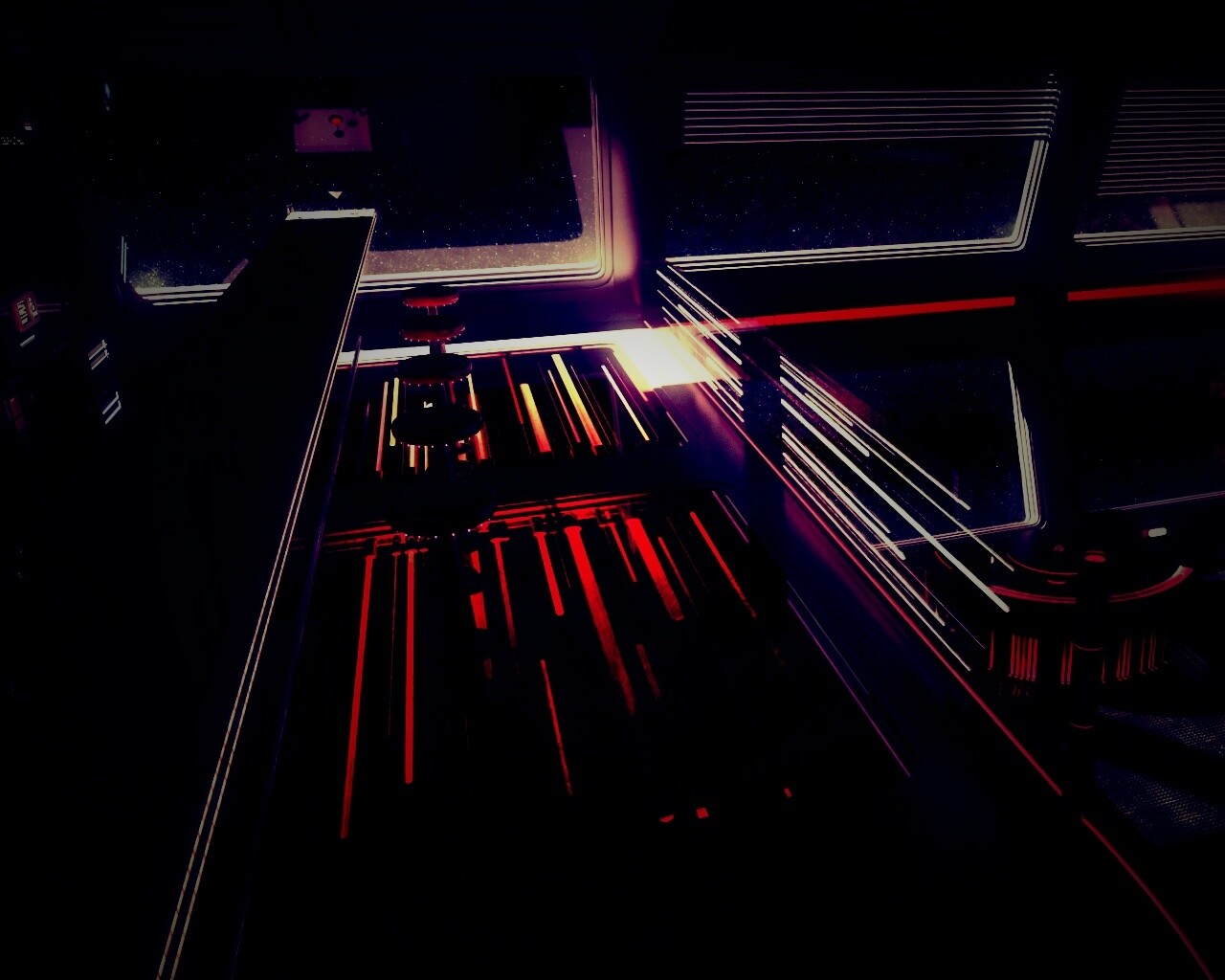 Космический бар обои