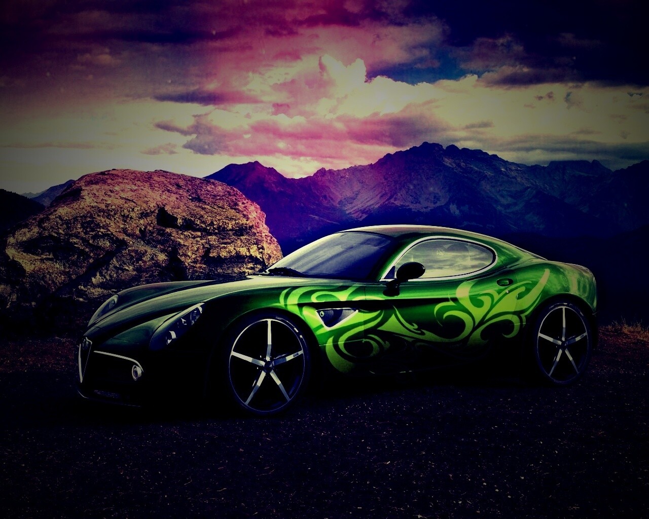 Альфа-ромео обои