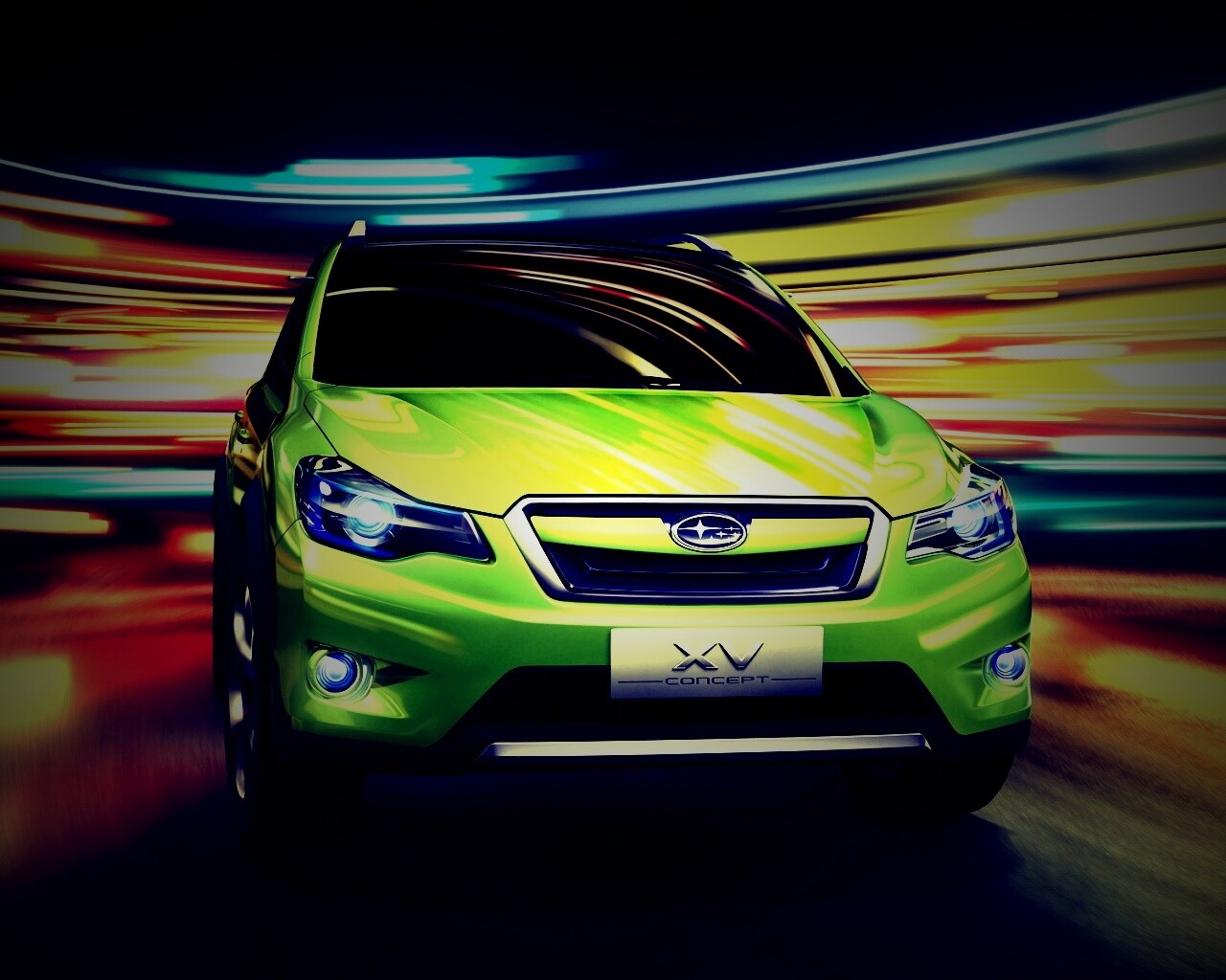 Subaru crossover обои