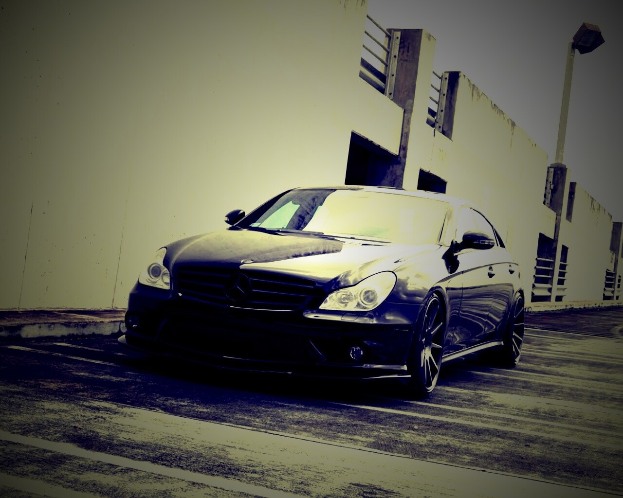 Mercedes сды55 AMG обои