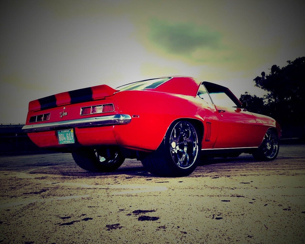 Мускулкар Шевроле камаро обои